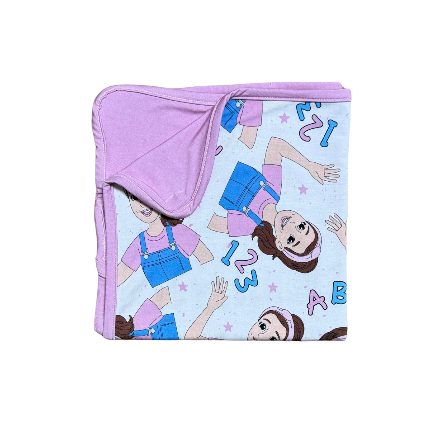 Ms. Rachel Mini Bamboo Blanket