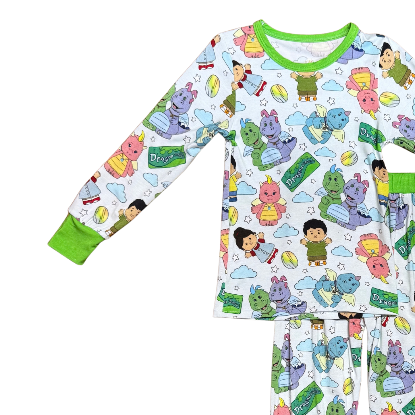 Dragon Tales Little People Bamboo PJ's