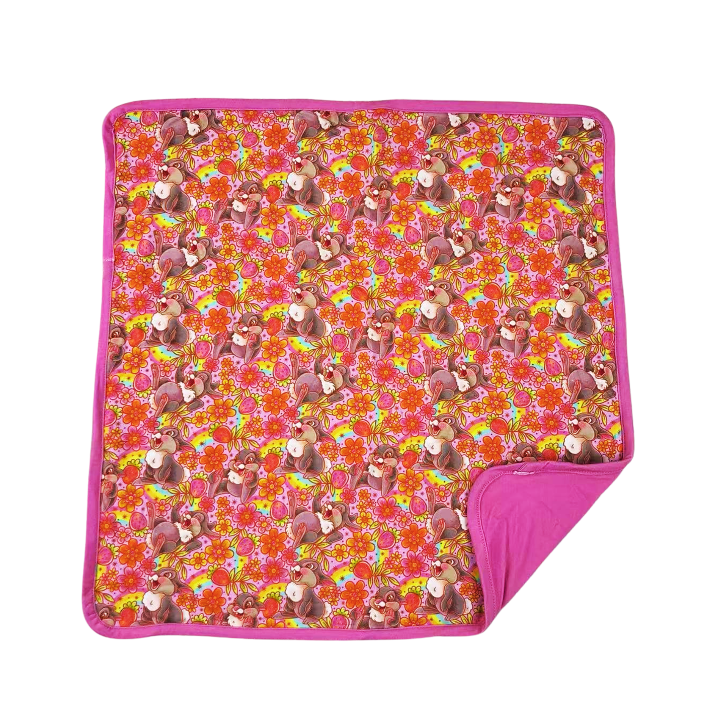 Miss Bunny Mini Bamboo Blanket