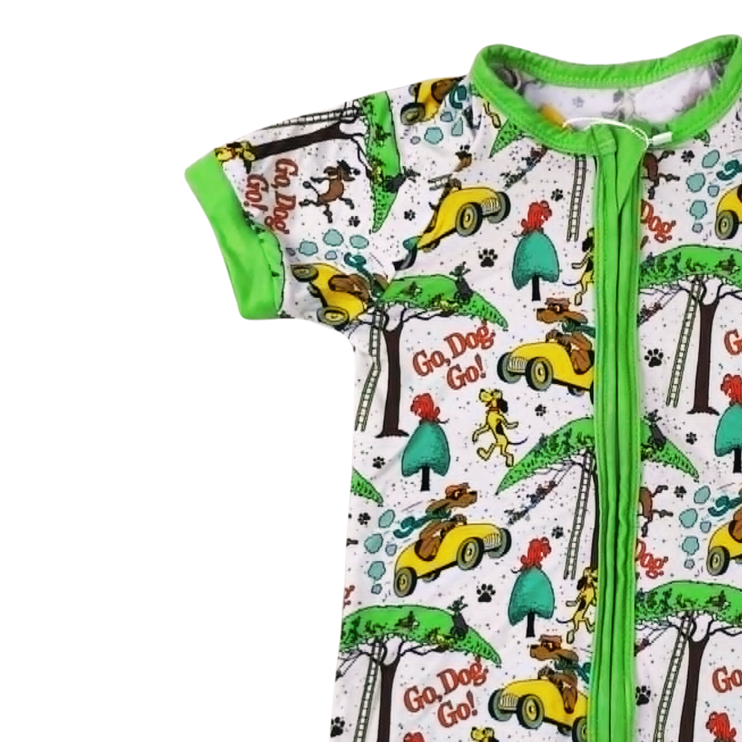Go Dog Go Bamboo Short Romper