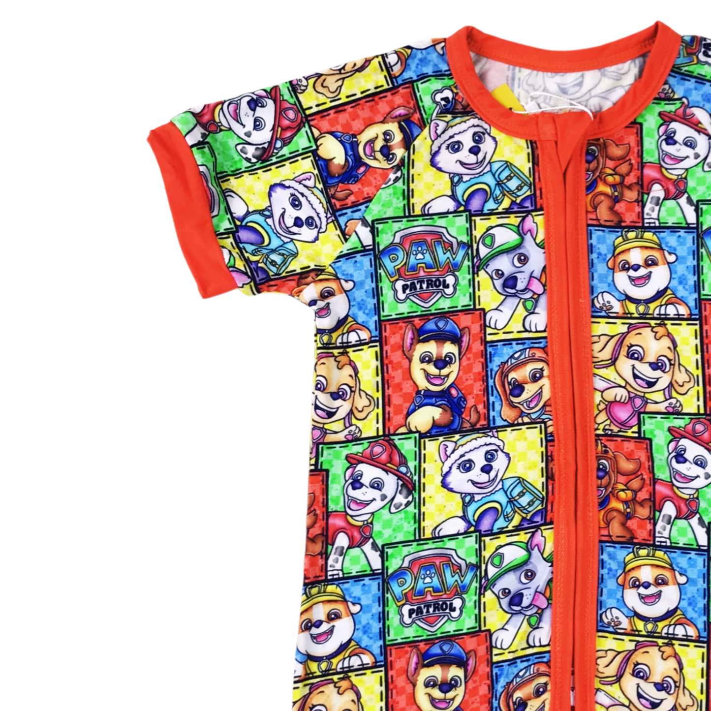 Paw Patrol Patches Bamboo Short Romper