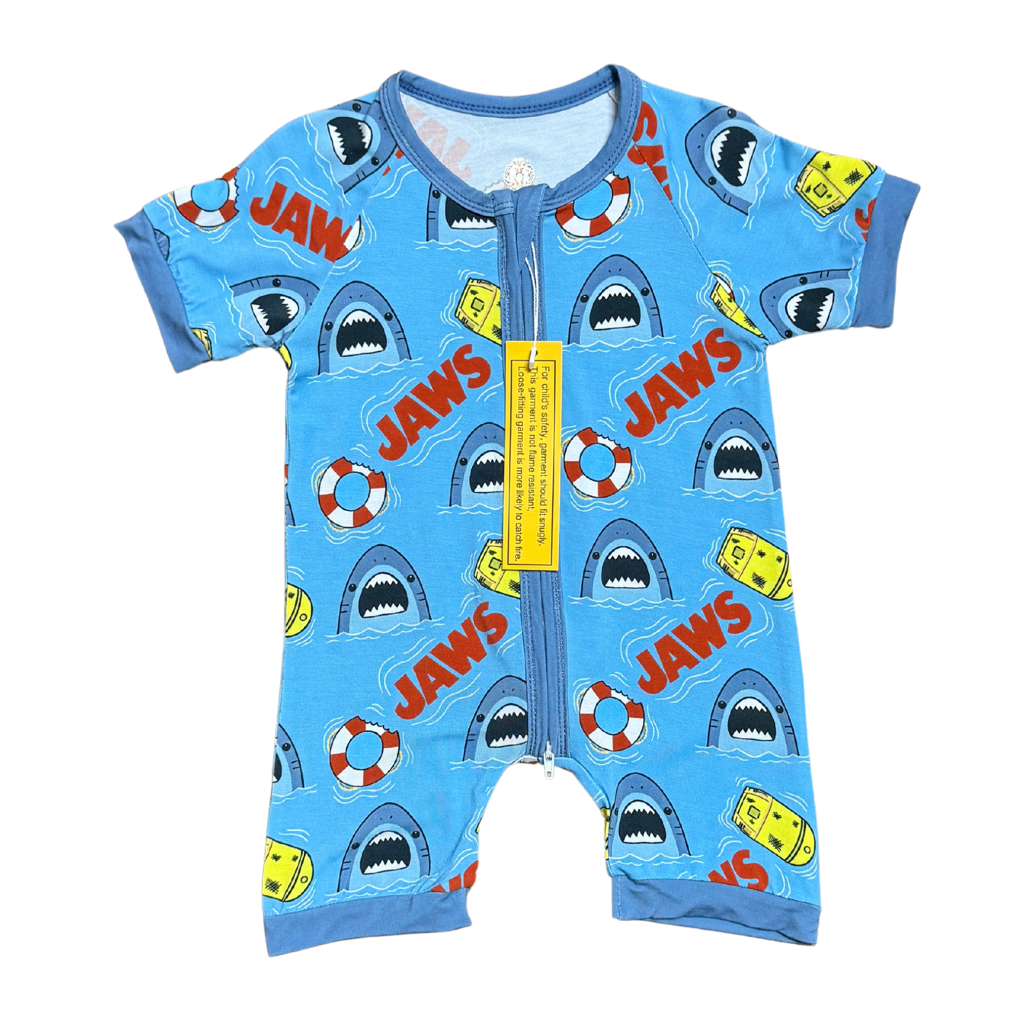 Jaws Bamboo Short Romper