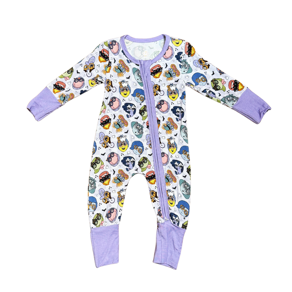 It's An Inside Out Halloween Bamboo Romper