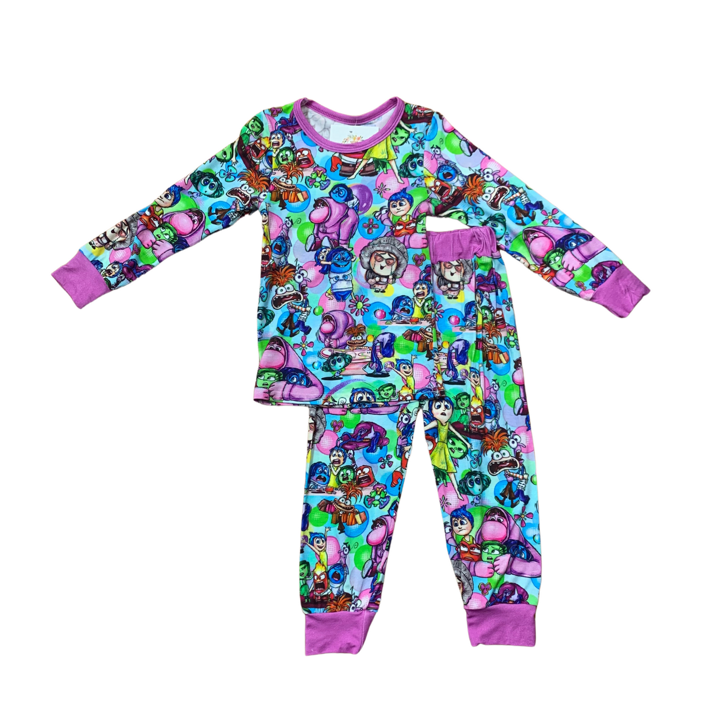 Inside Out # 1 Bamboo PJ's Set