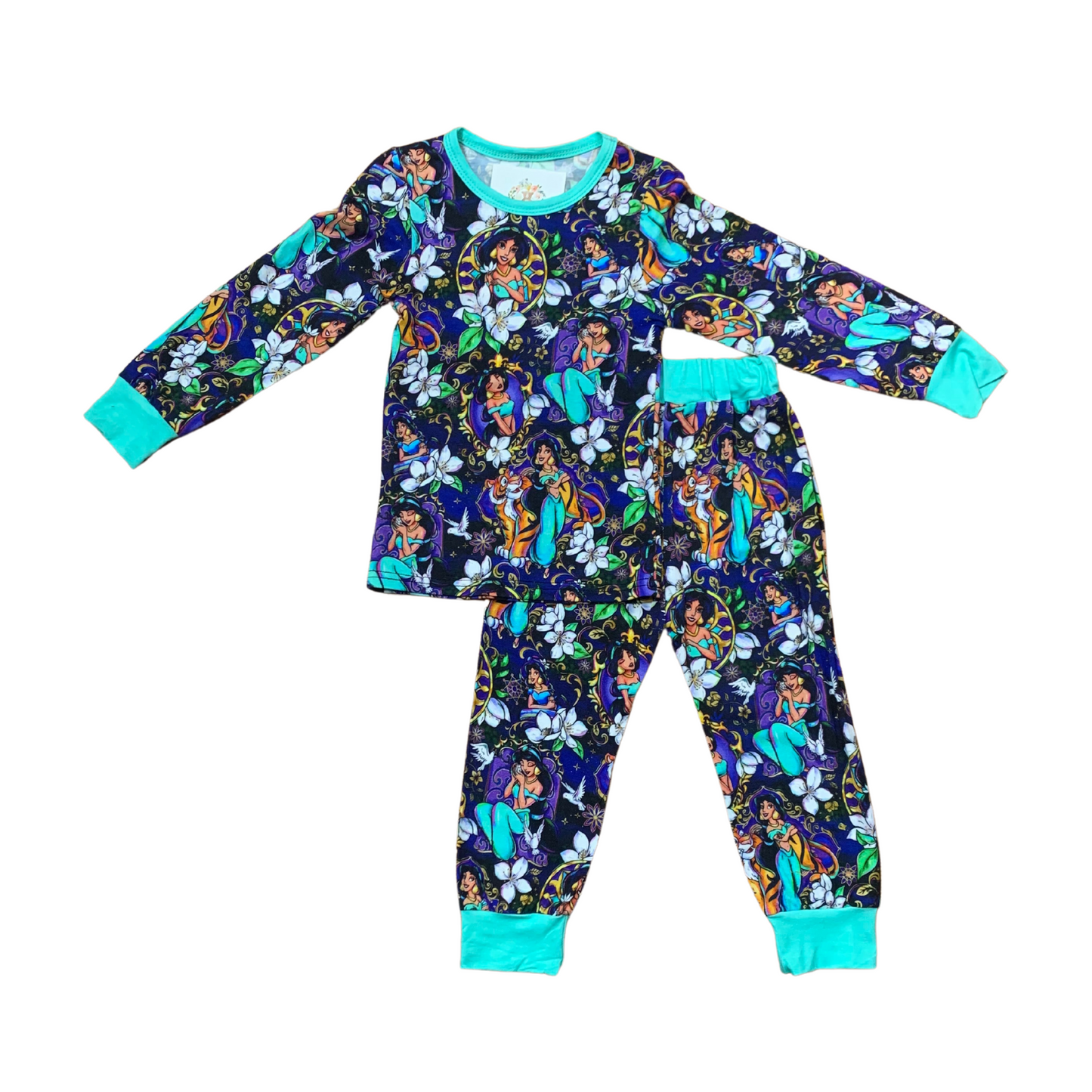 Princess Jasmine Bamboo PJ's Set
