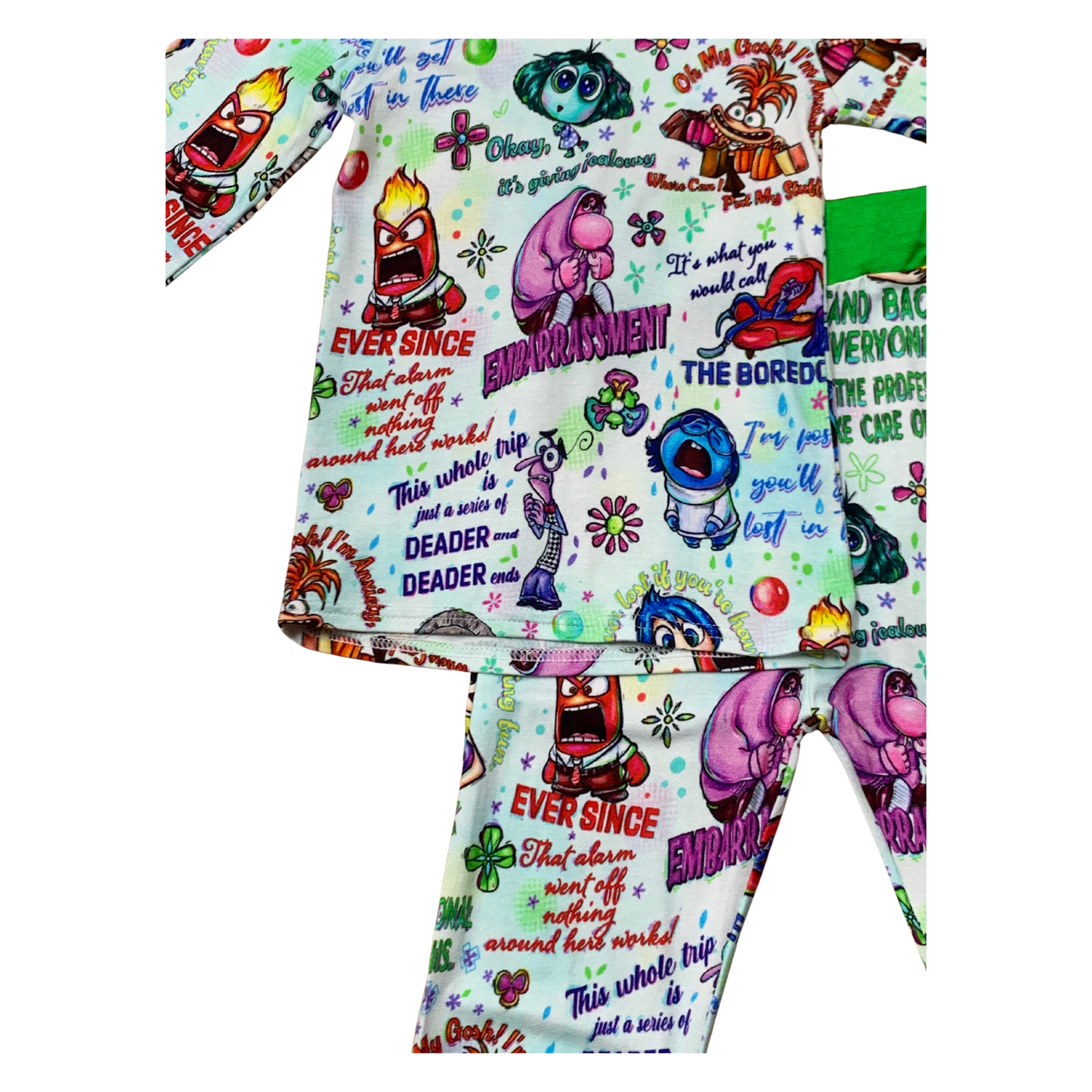 Inside Out # 4 Bamboo PJ's Set