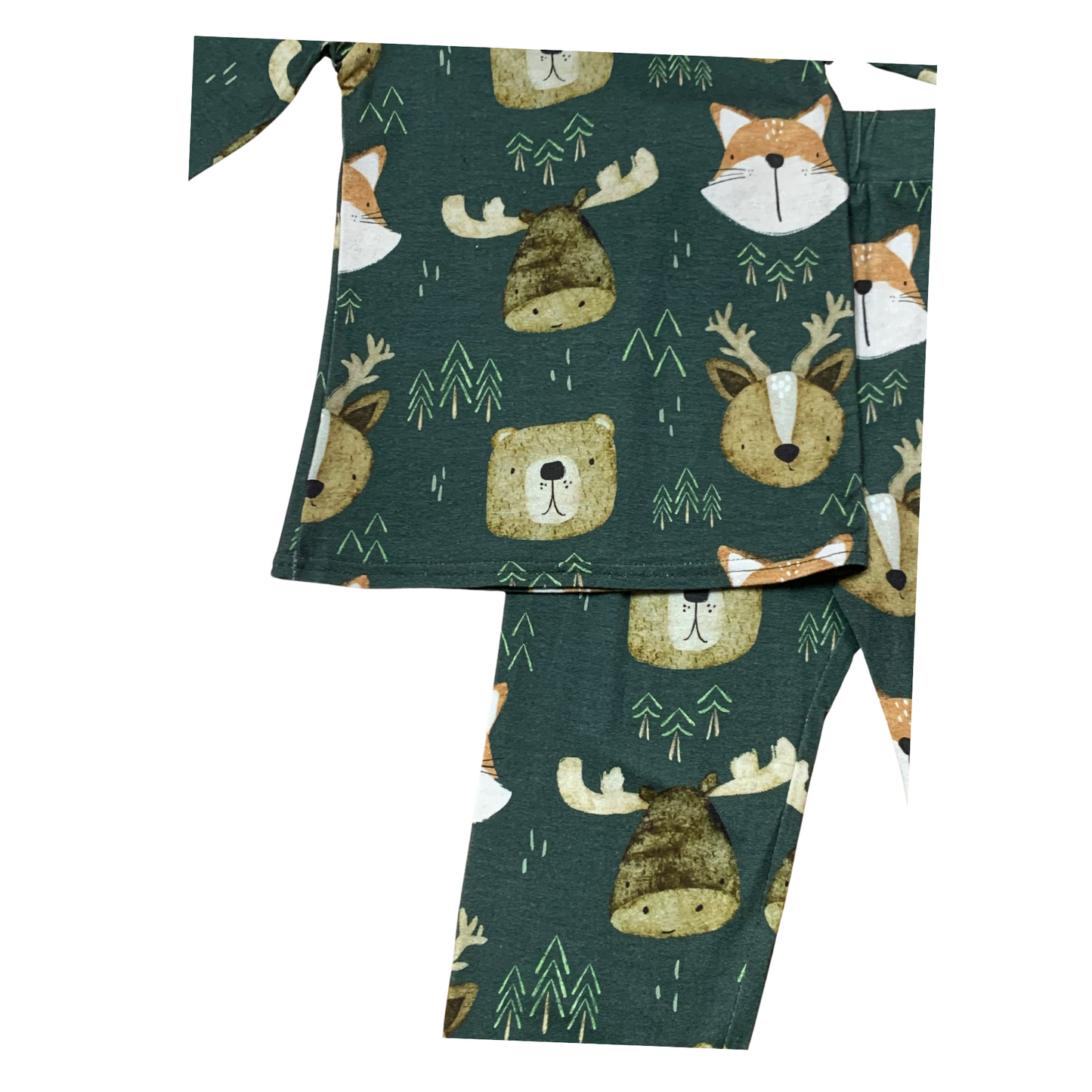 Forest Friends Bamboo PJ's Set