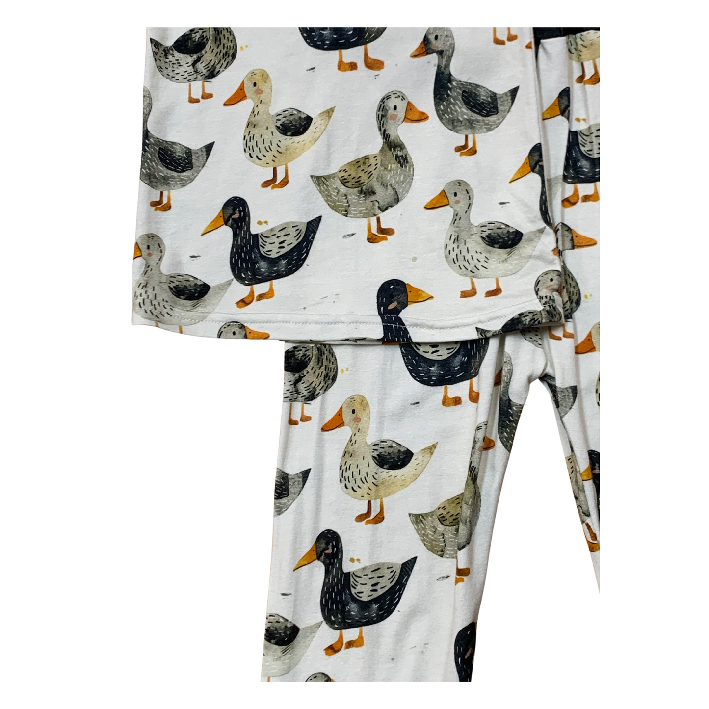 No Ugly Ducklings Here Bamboo PJ's Set