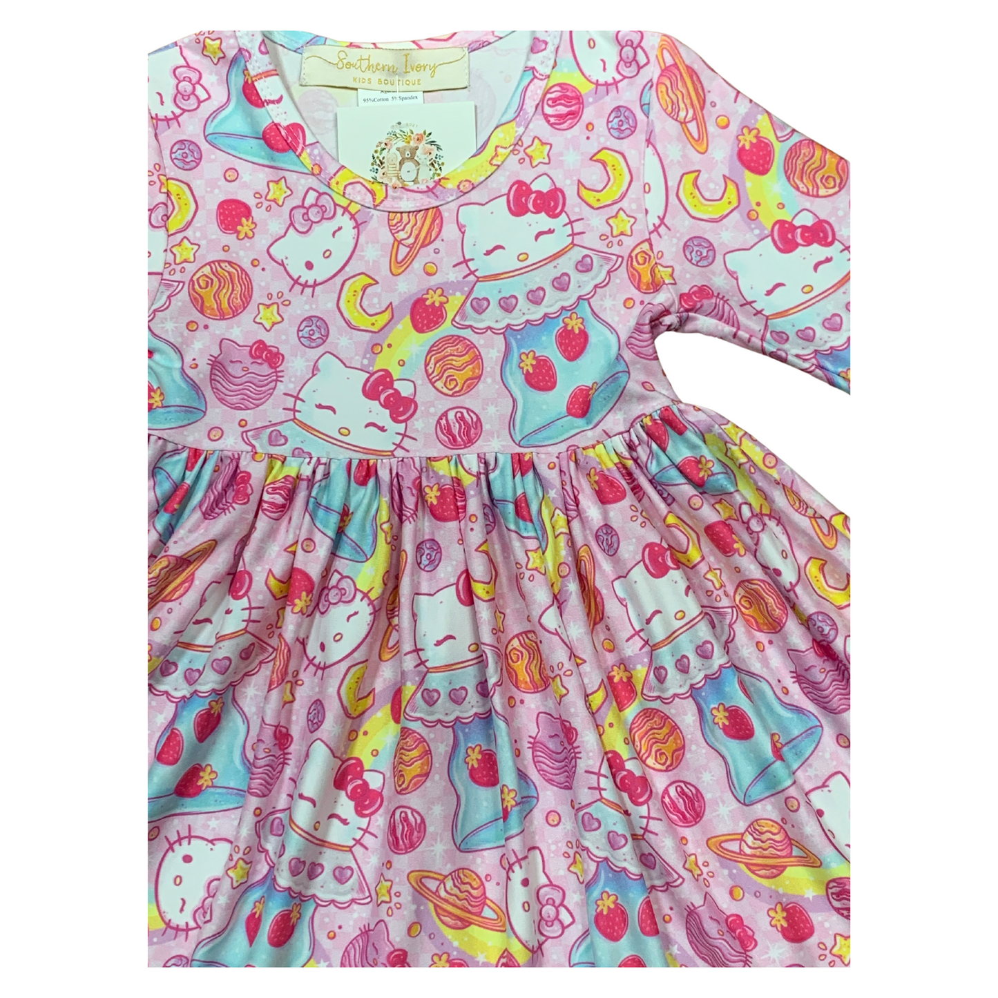 Hello Kitty Spaceship Twirl Dress