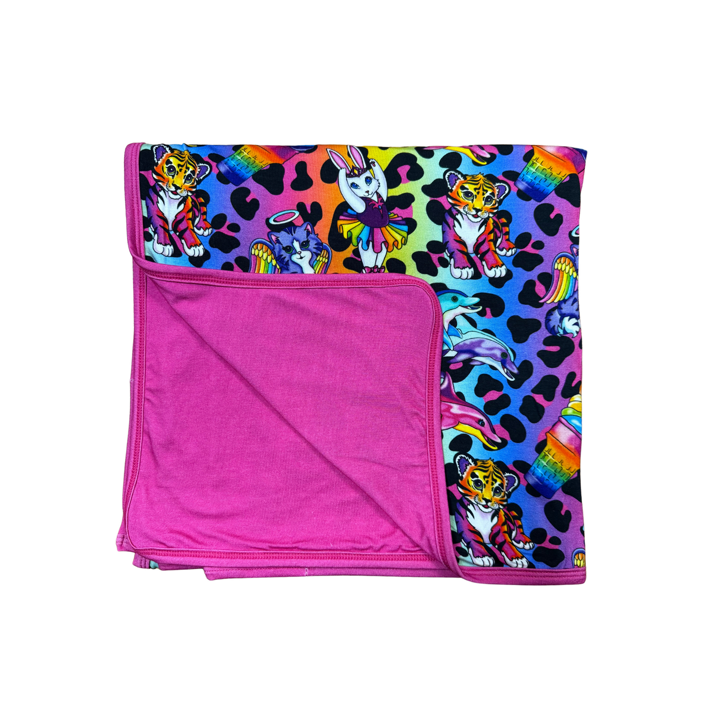 Lisa Frank Bamboo Blanket