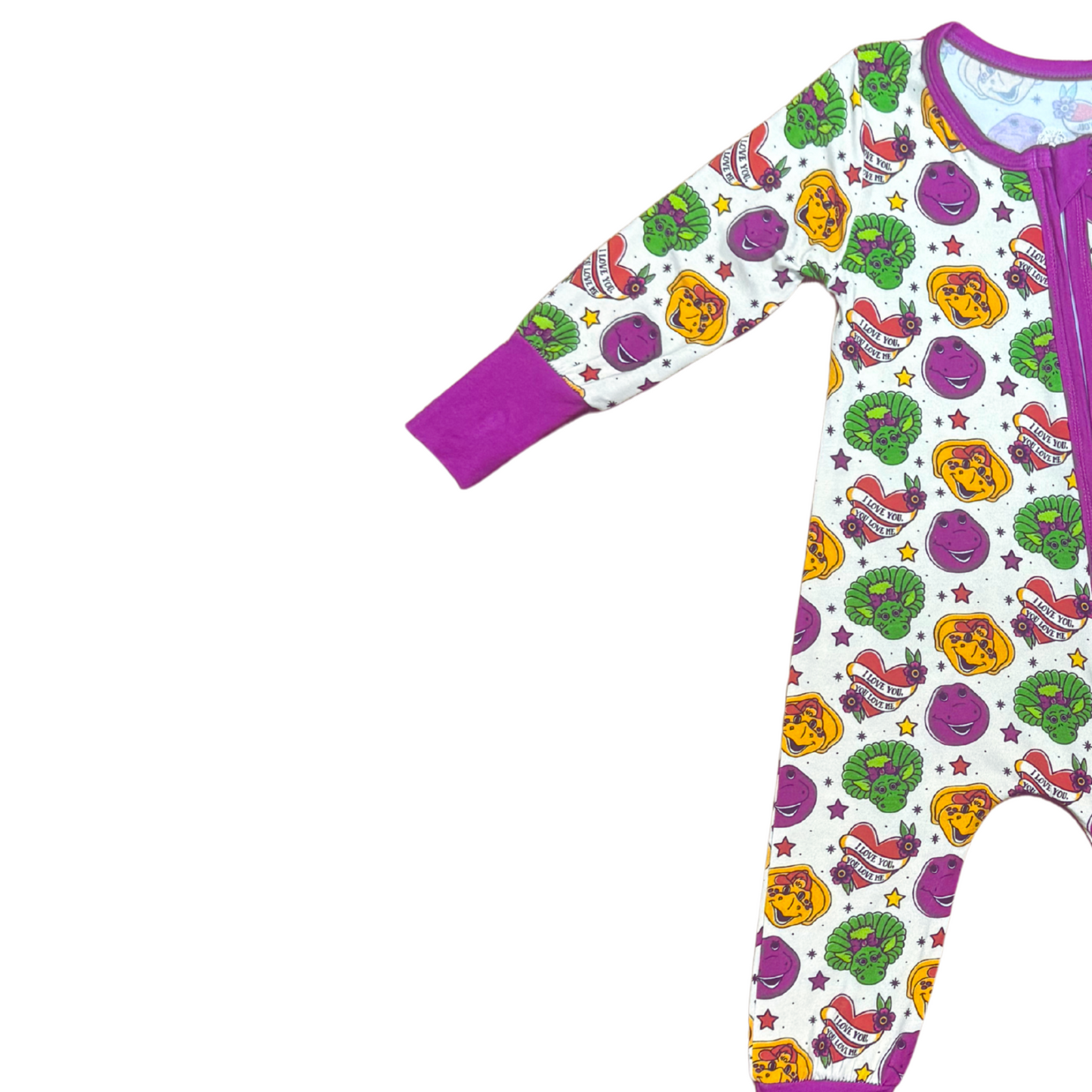 Barney & Friends Bamboo Romper