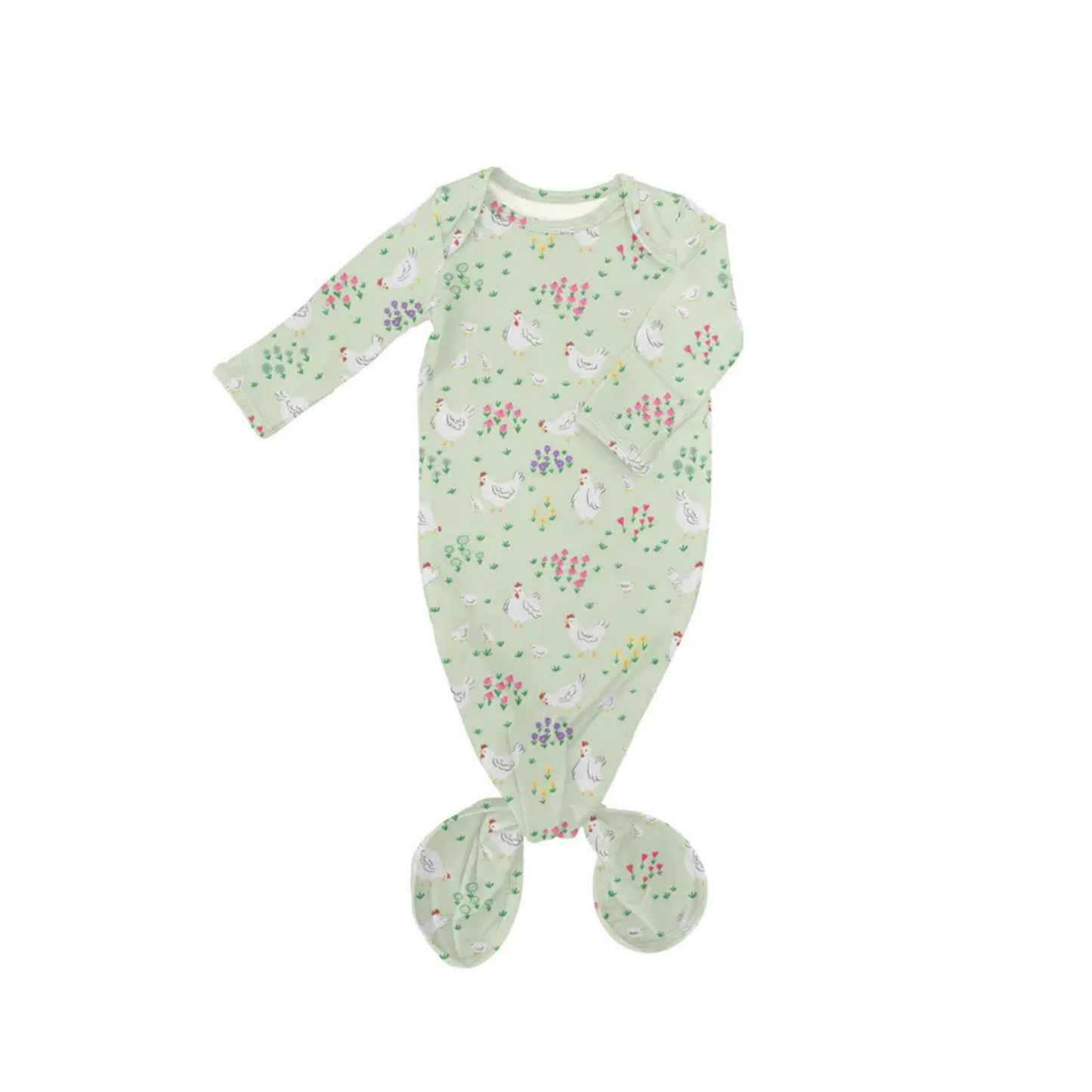 Spring Chickens - Knotted Gown