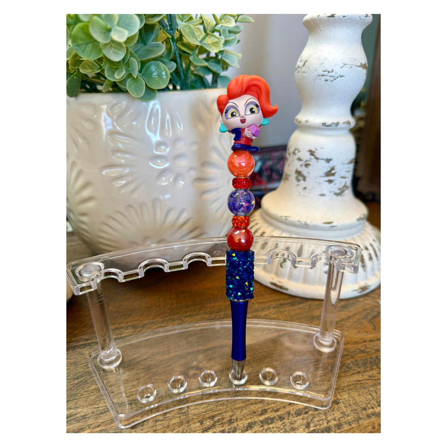Disne Doorable Beaded Pen - Madame Medusa