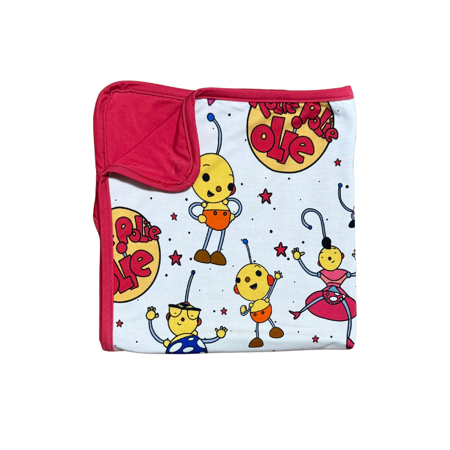 Rolie Polie Olie Mini Bamboo Blanket