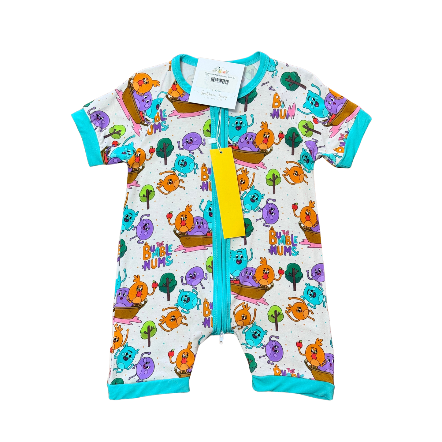 The Bumble Nums Bamboo Short Romper