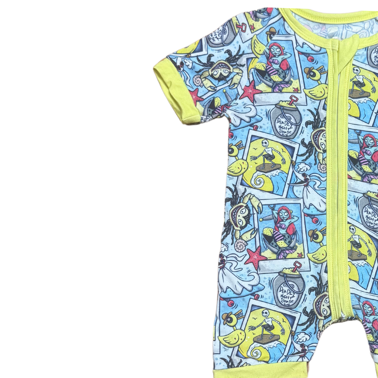 Summer Nightmare Bamboo Short Romper