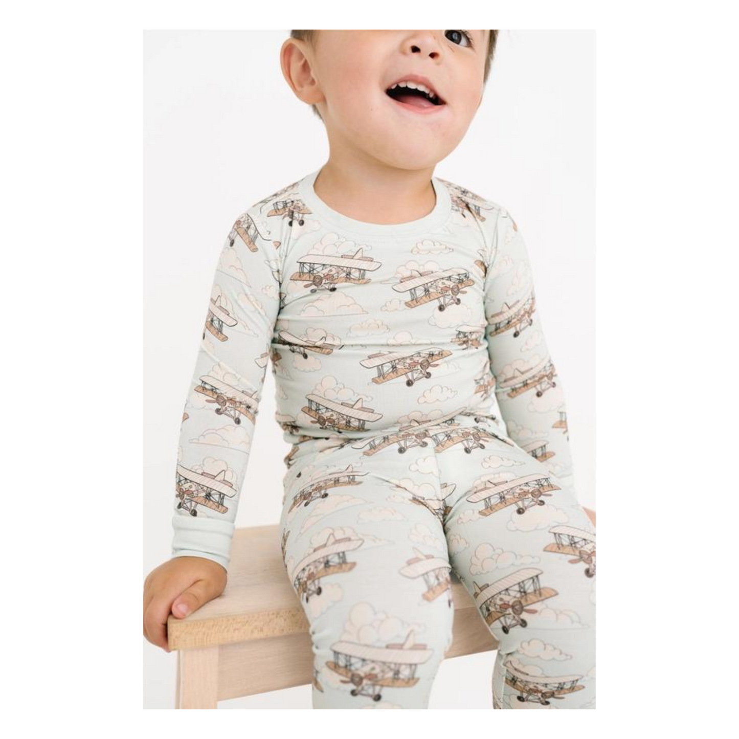 Up in the Clouds Bamboo Set