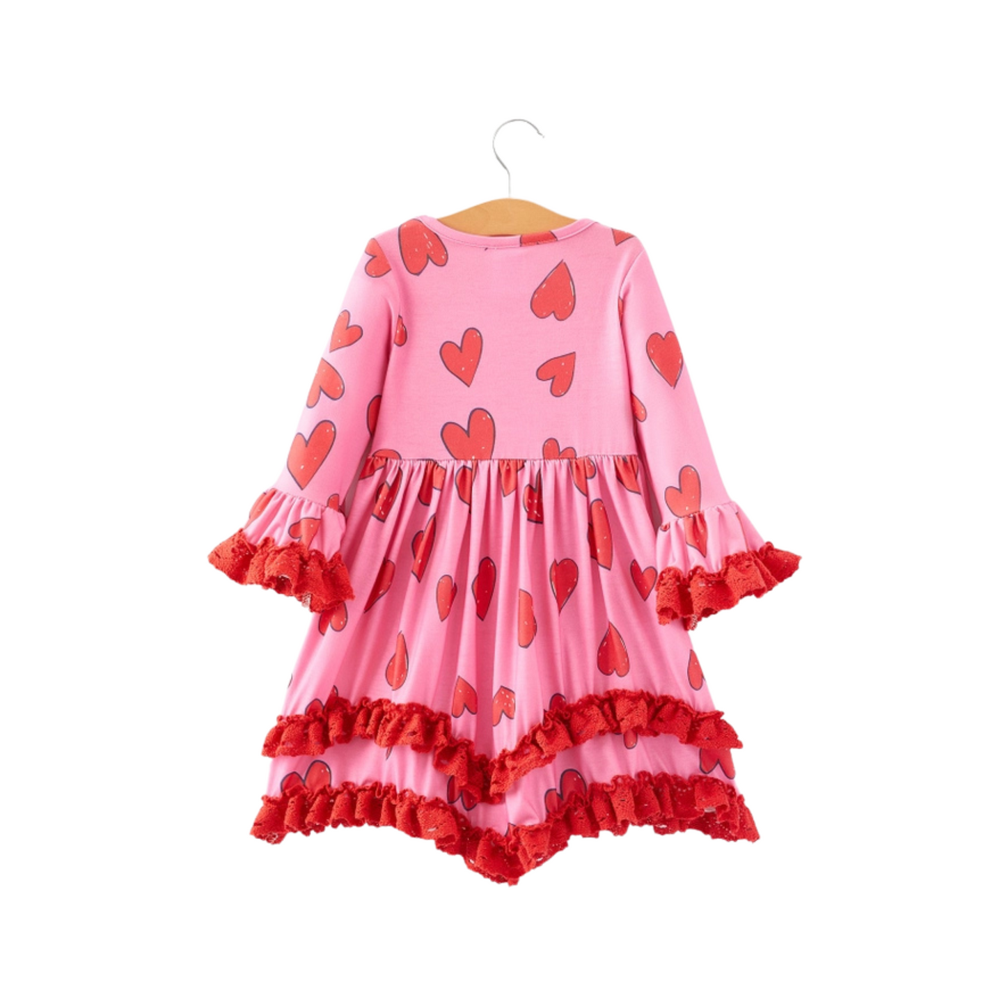 Queen of Hearts Ruffle Dress