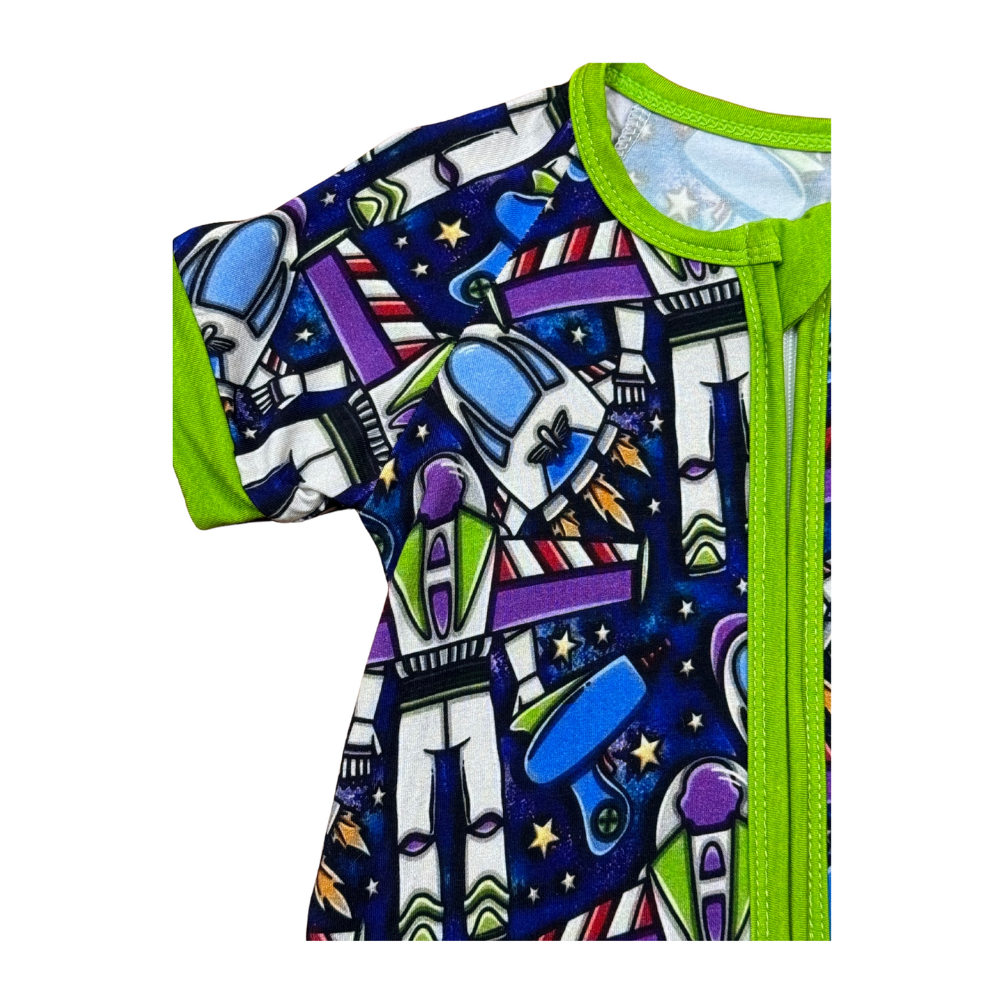 Buzz Lightyear Bamboo Short Romper