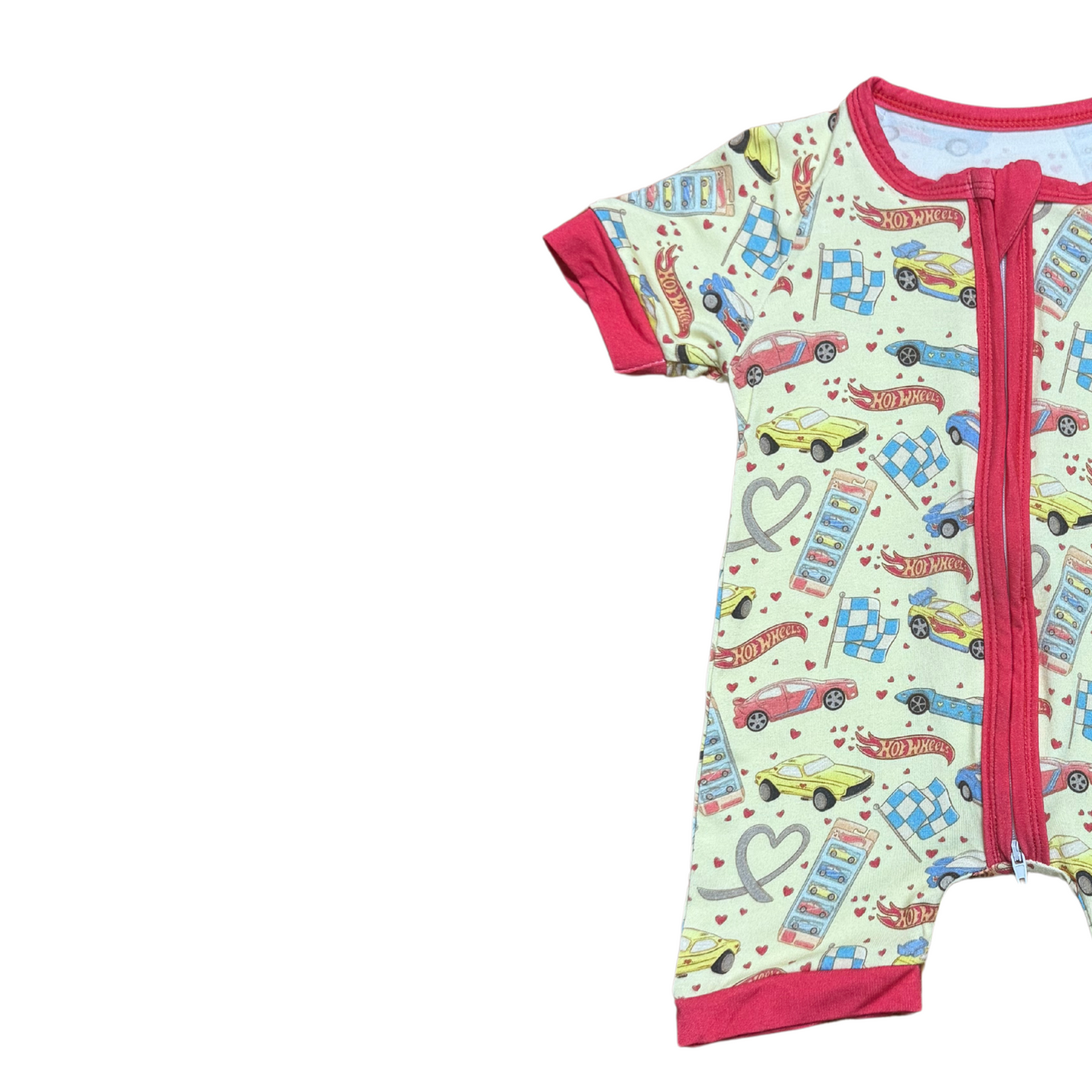 Hotwheels Bamboo Short Romper