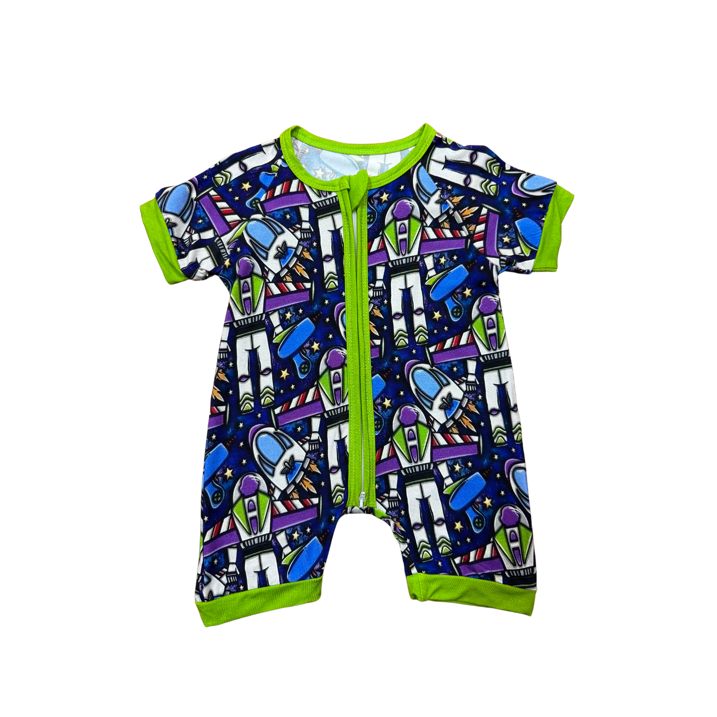 Buzz Lightyear Bamboo Short Romper