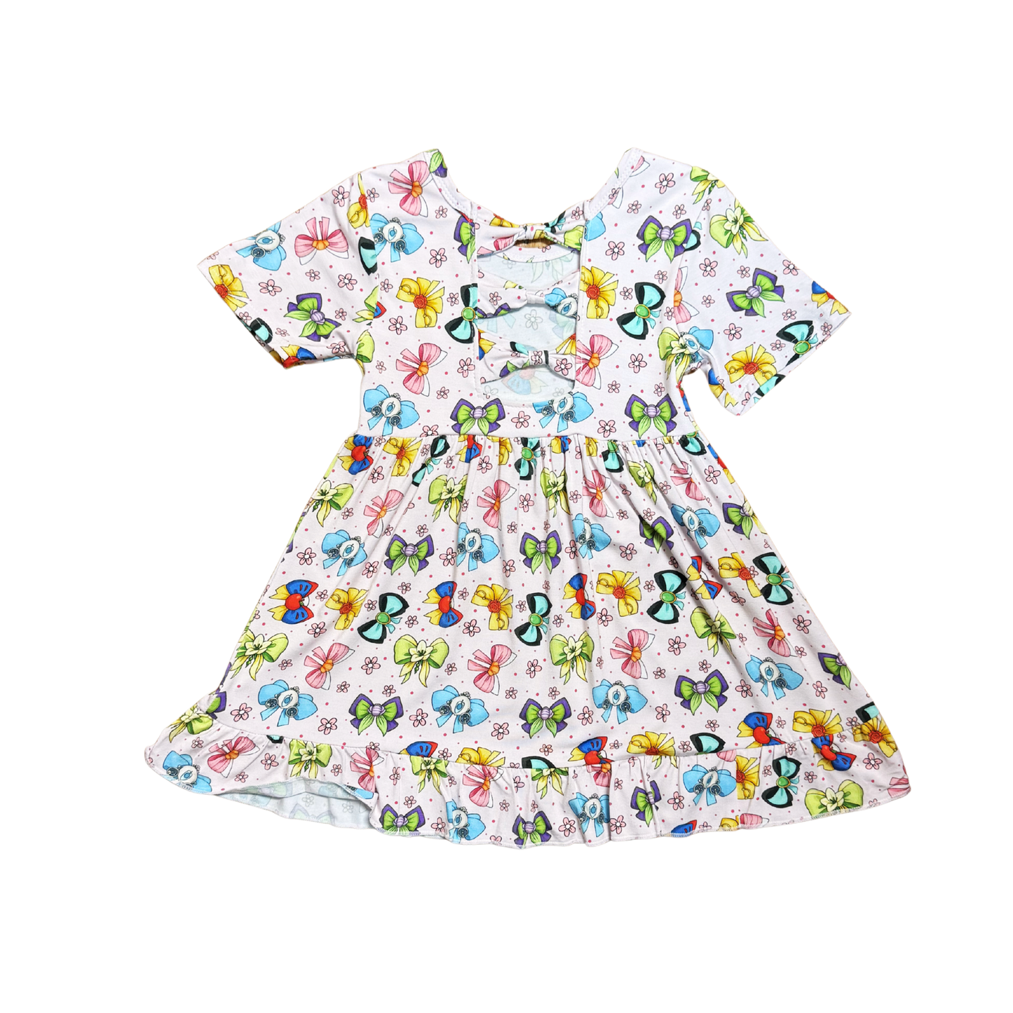 Princess Bows Bamboo Twirl Dress