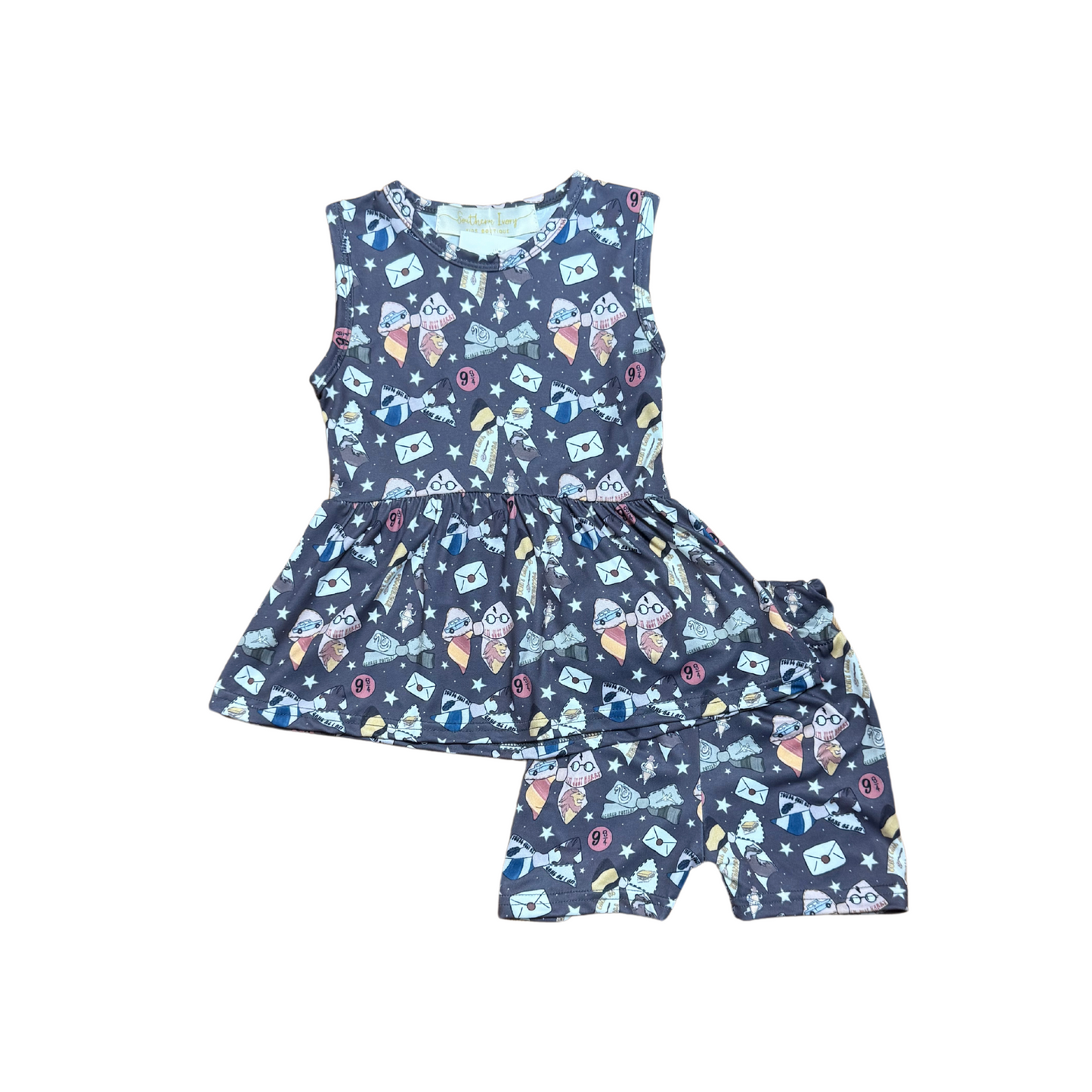 Potter Bows Two Piece Outfit