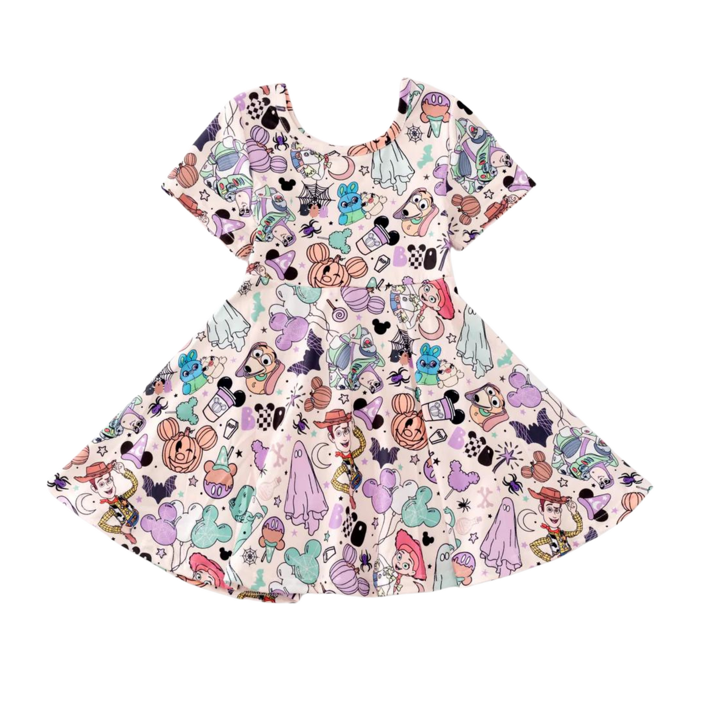 A Toy Story Halloween Twirl Dress