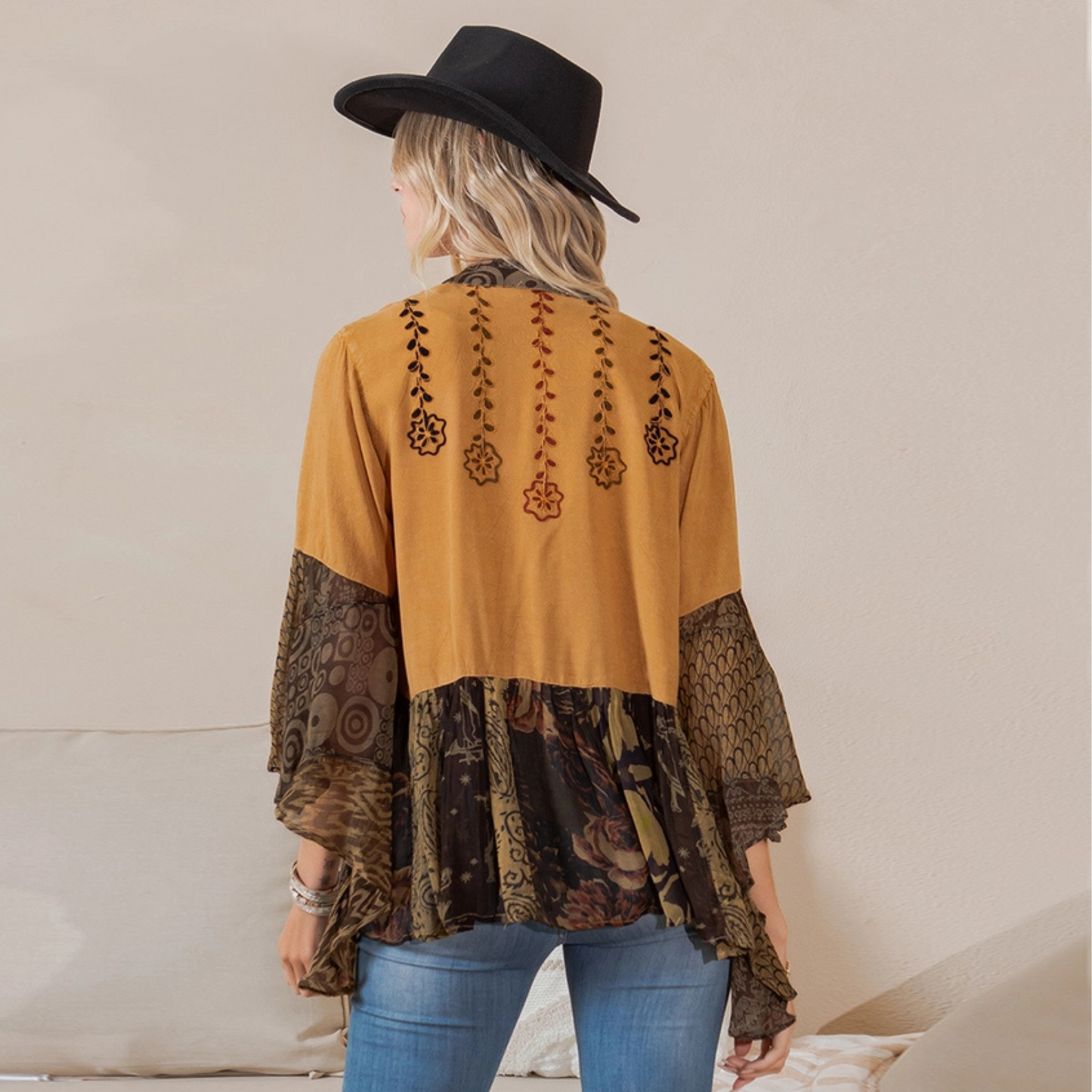 Western Kimono Shrug