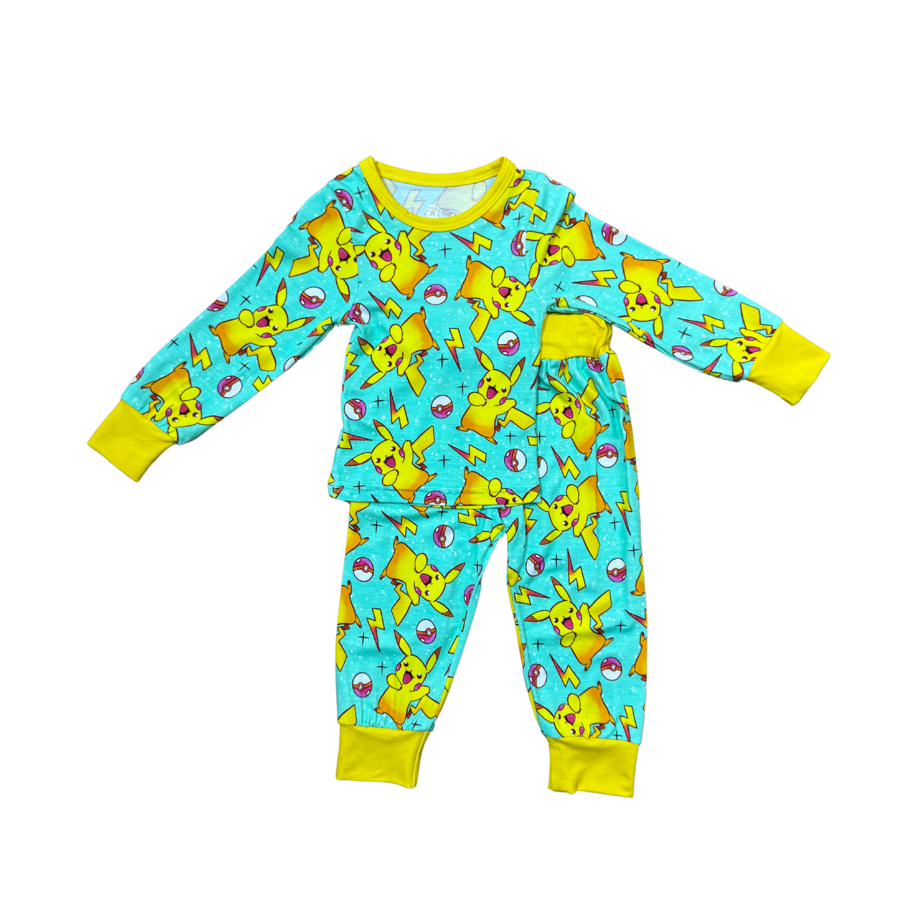 Pikachu Bamboo PJ's – Southern Ivory - Main Image