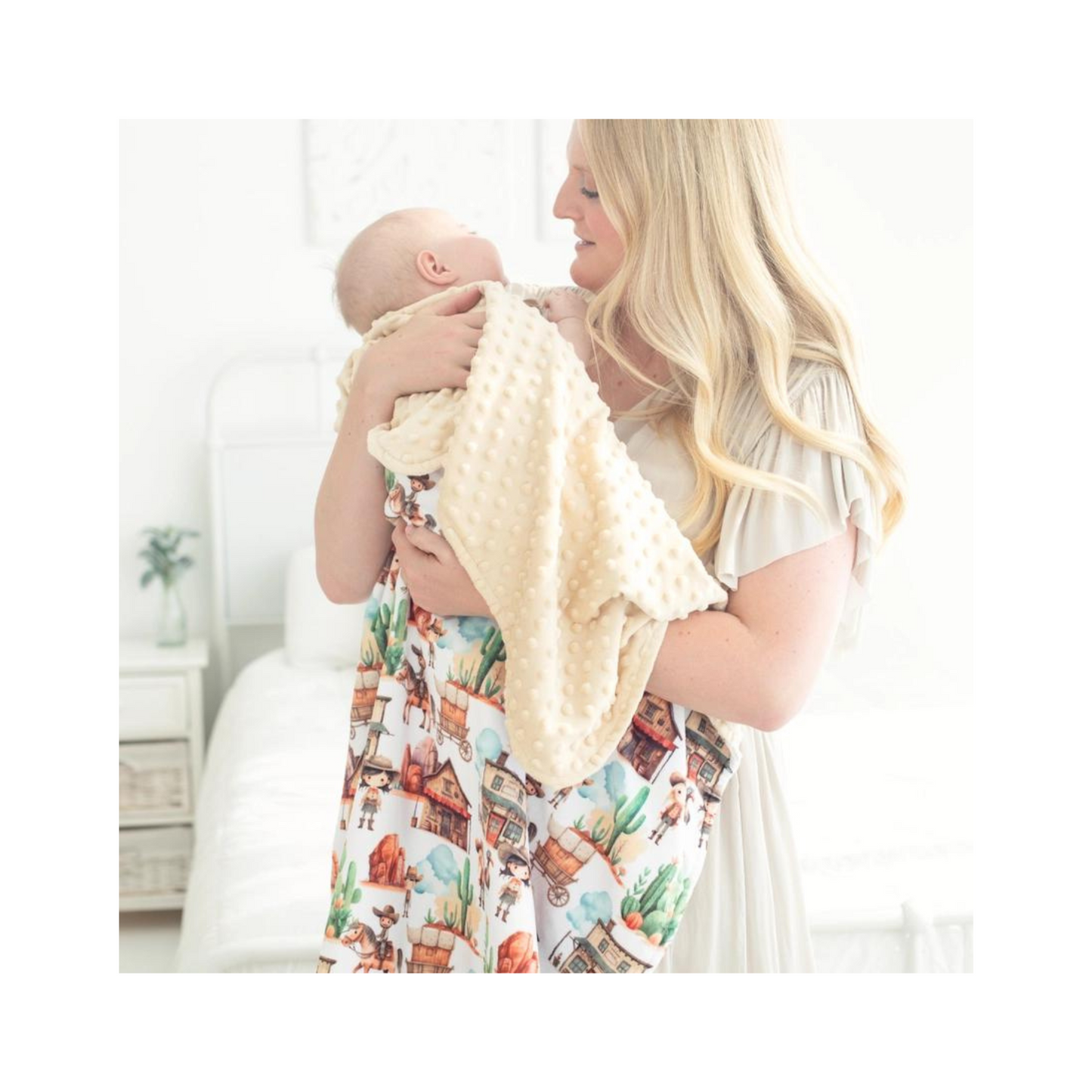 Baby & Toddler Minky Blanket (West Adventure)