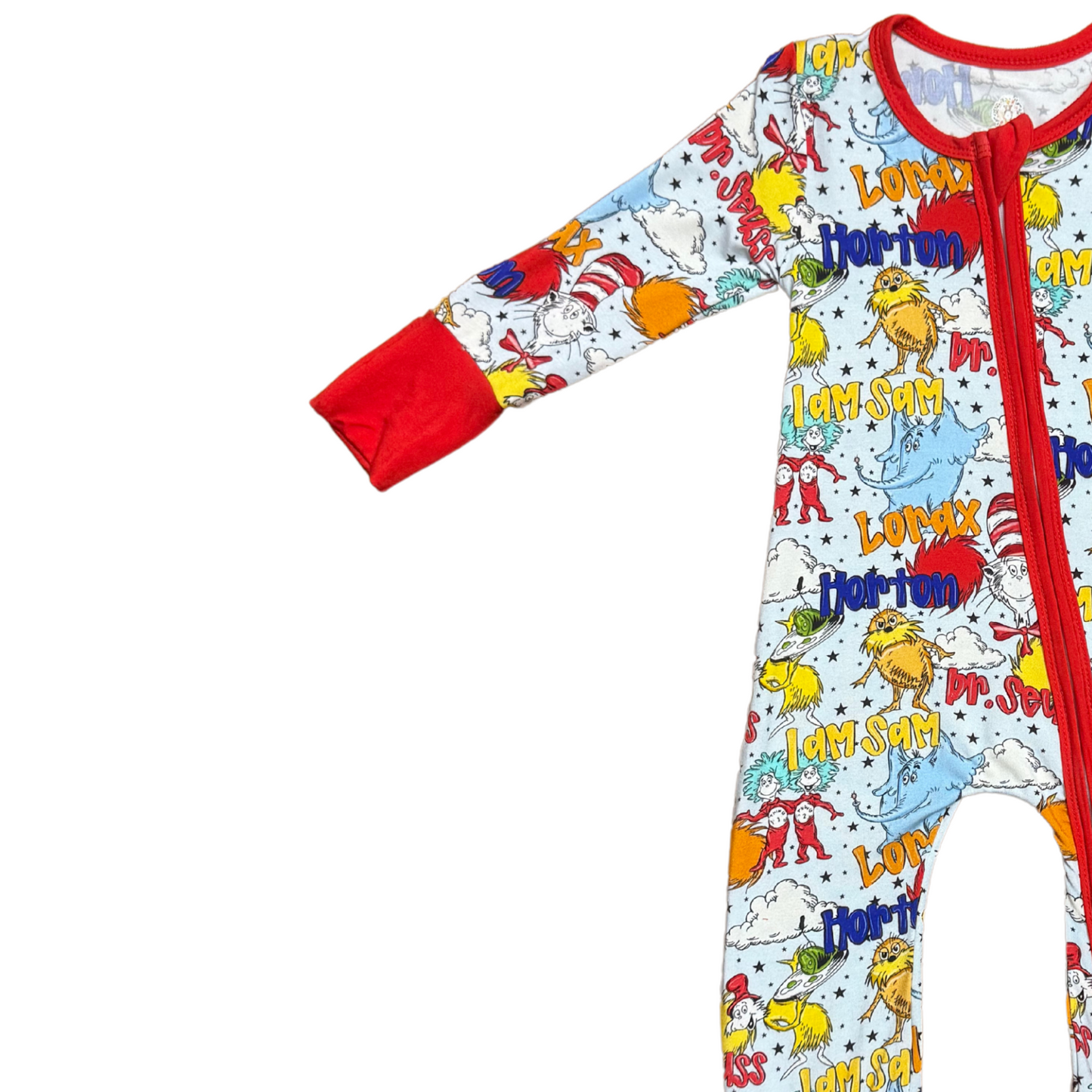 Dr. Seuss Characters Bamboo Romper