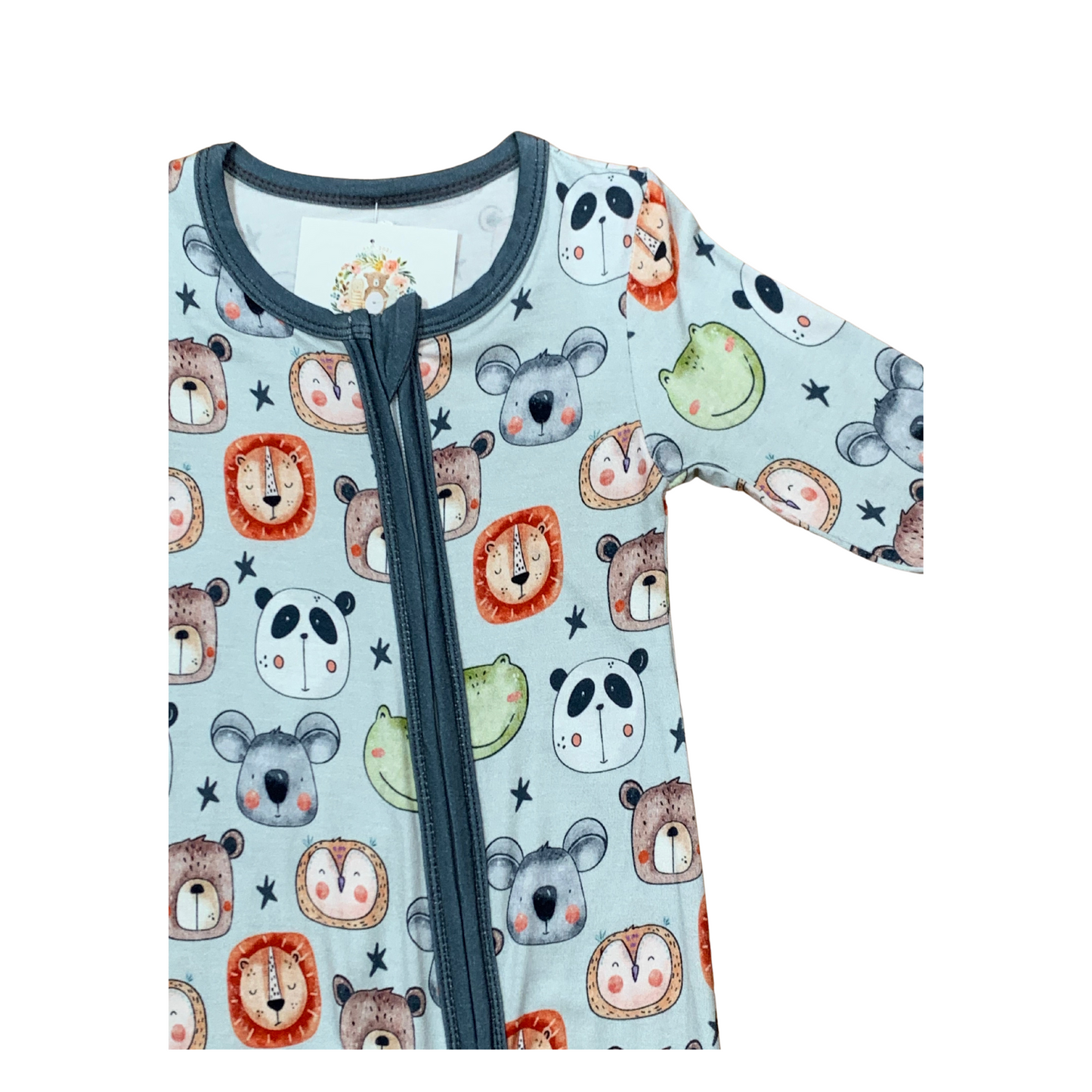Zoo Friends Bamboo Romper