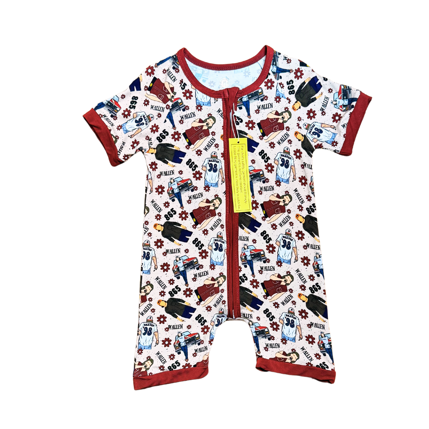 Morgan Wallen Bamboo Short Romper