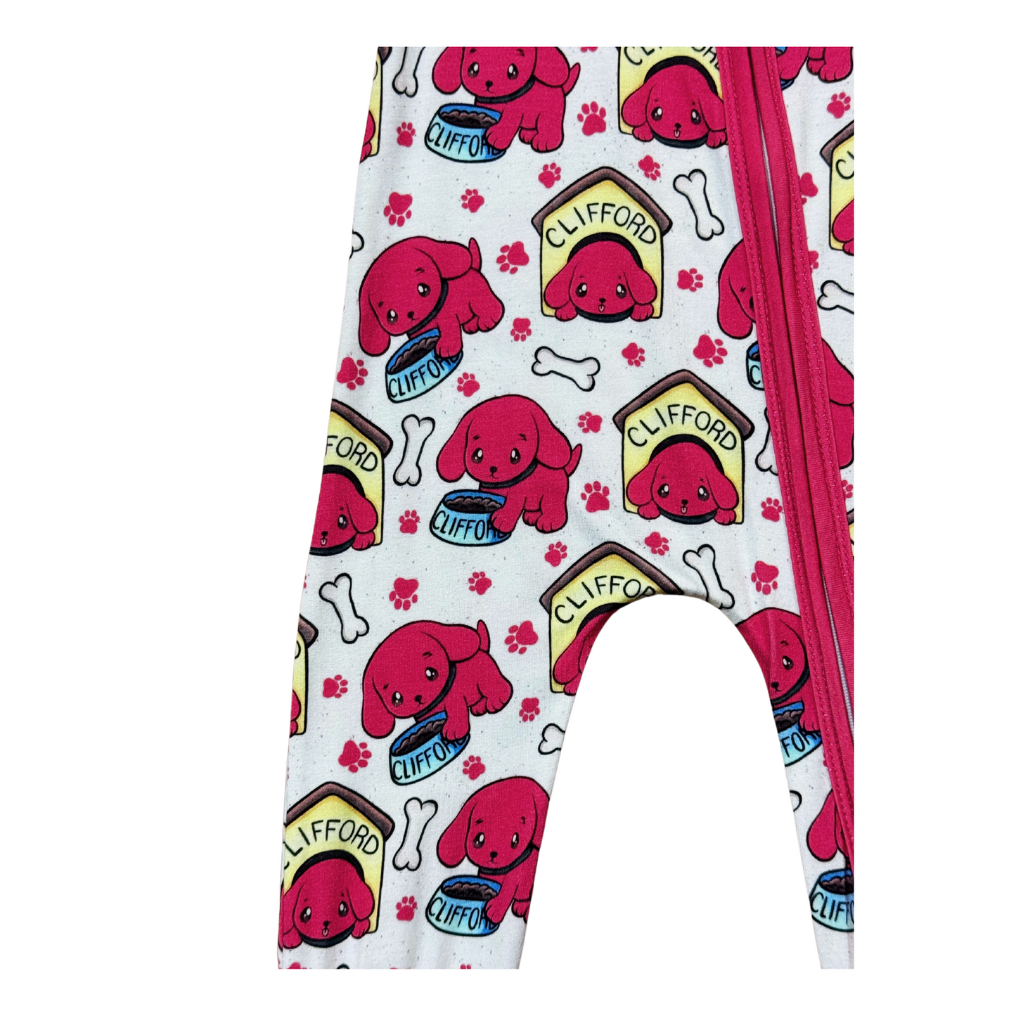 Clifford The Big Red Dog Bamboo Romper