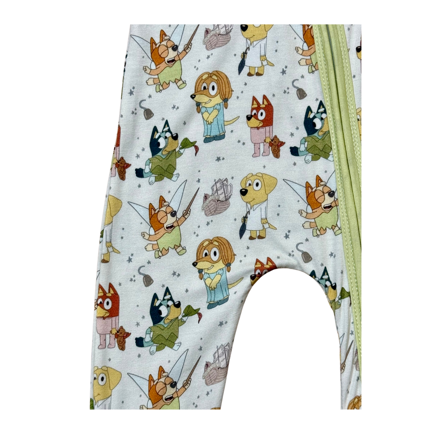 Bluey Goes To Neverland Bamboo Romper