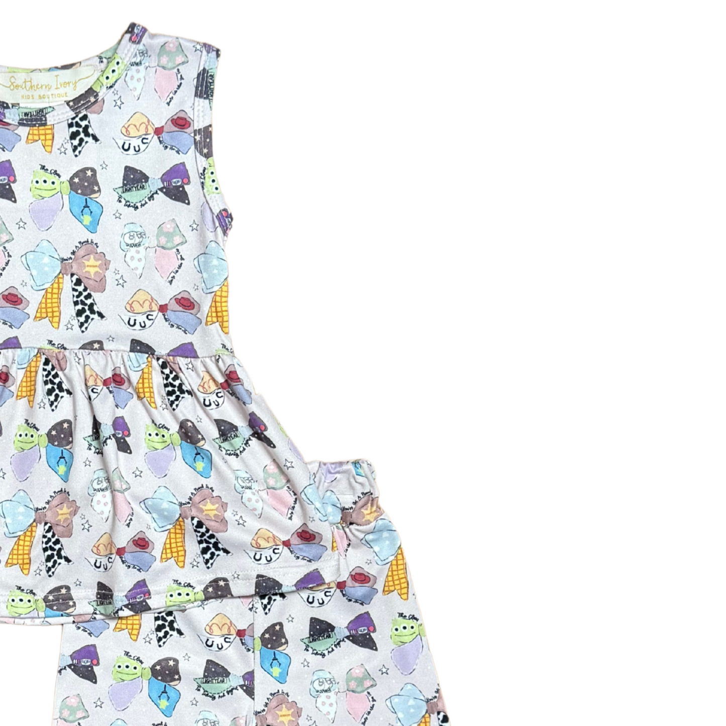 Toy Story Bows Two Piece Outfit