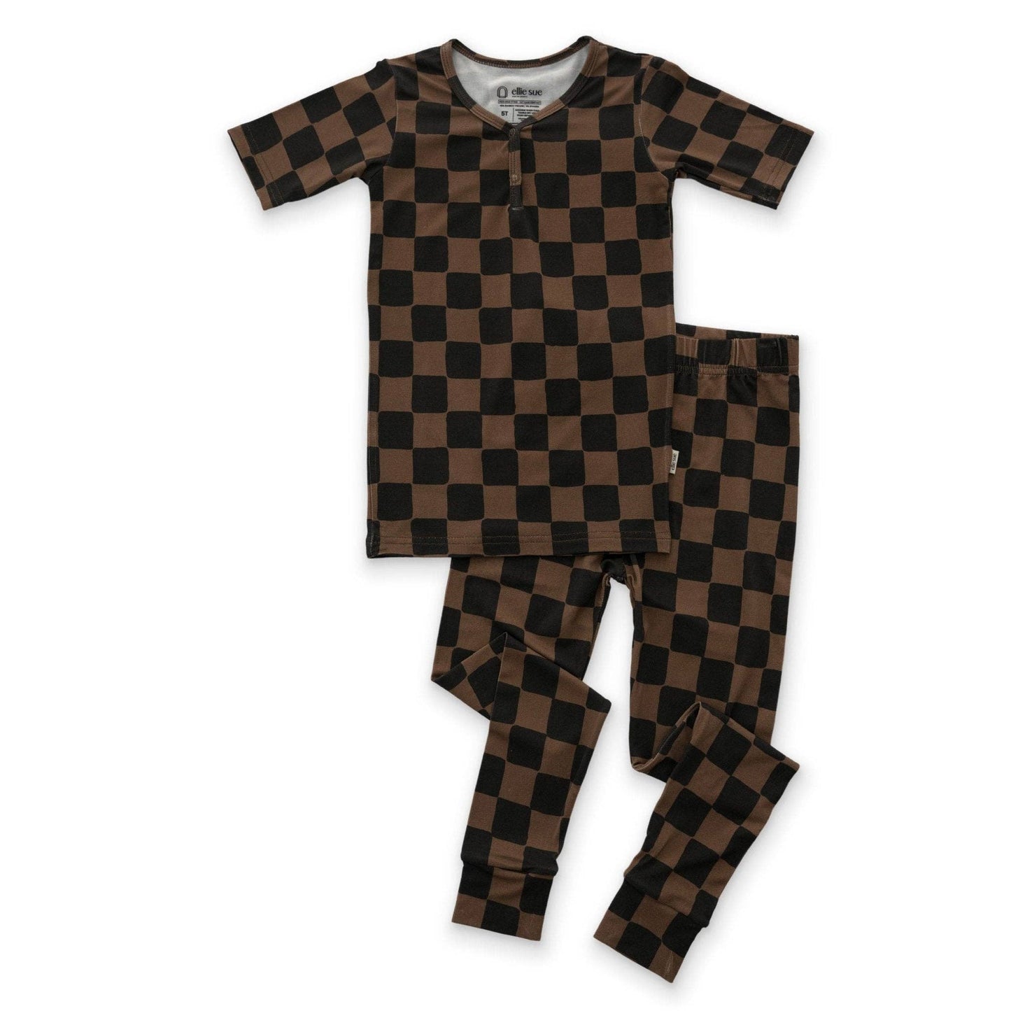 Ink & Earth Checkerboard 2 Piece PJ Set
