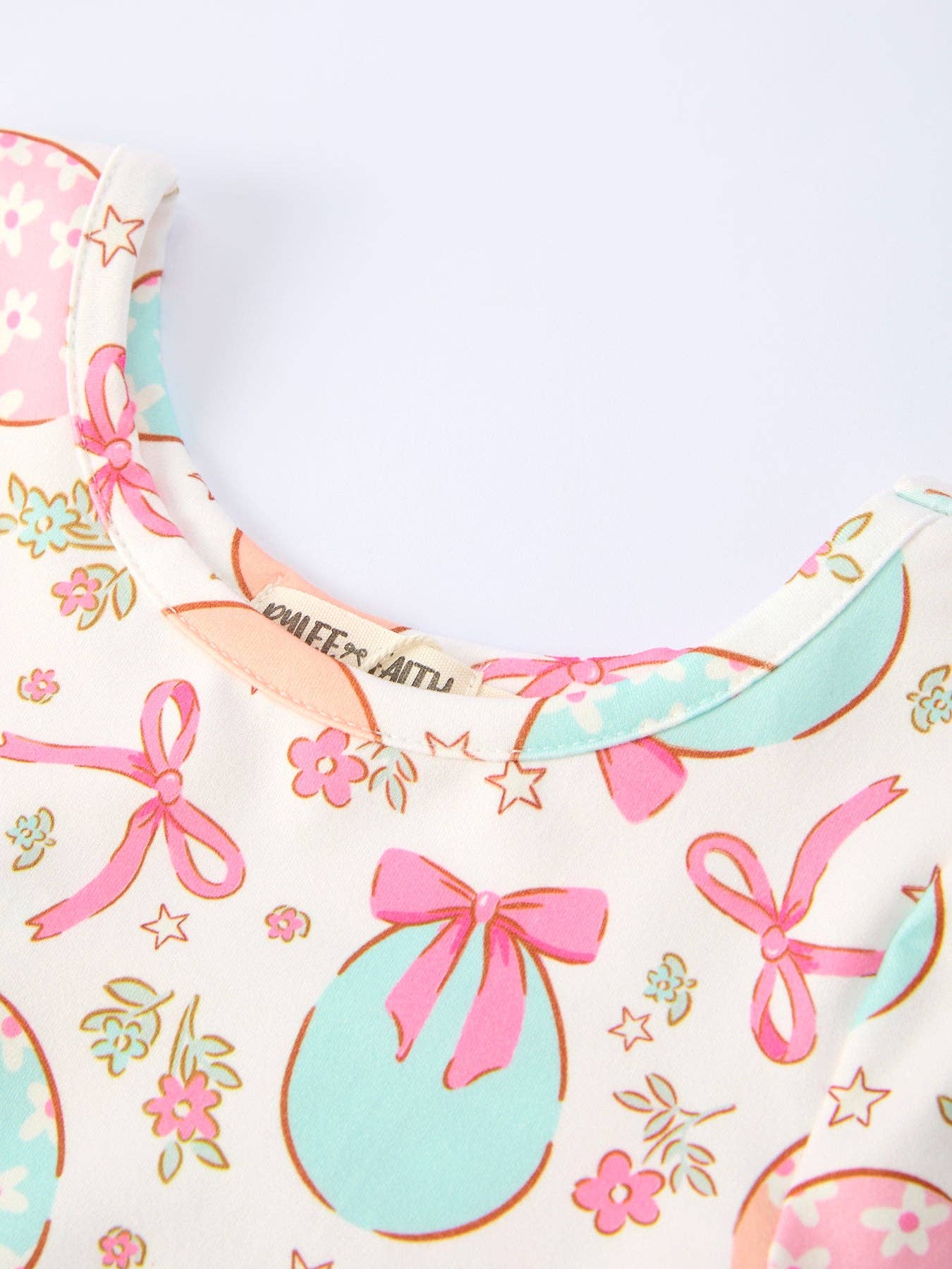 Easter Egg Bow Twirl Dress