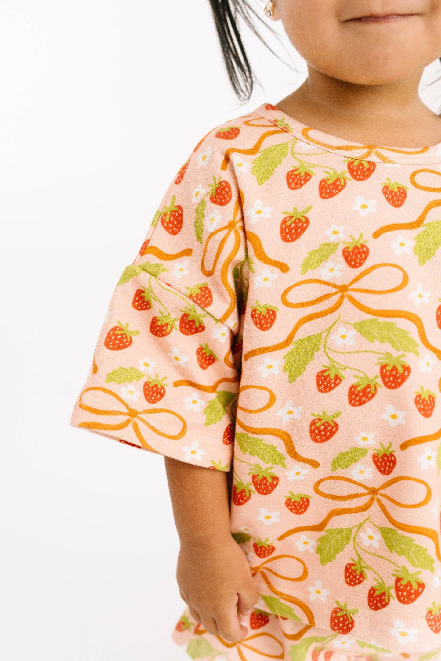 Sweet Strawberry Slouchy Set