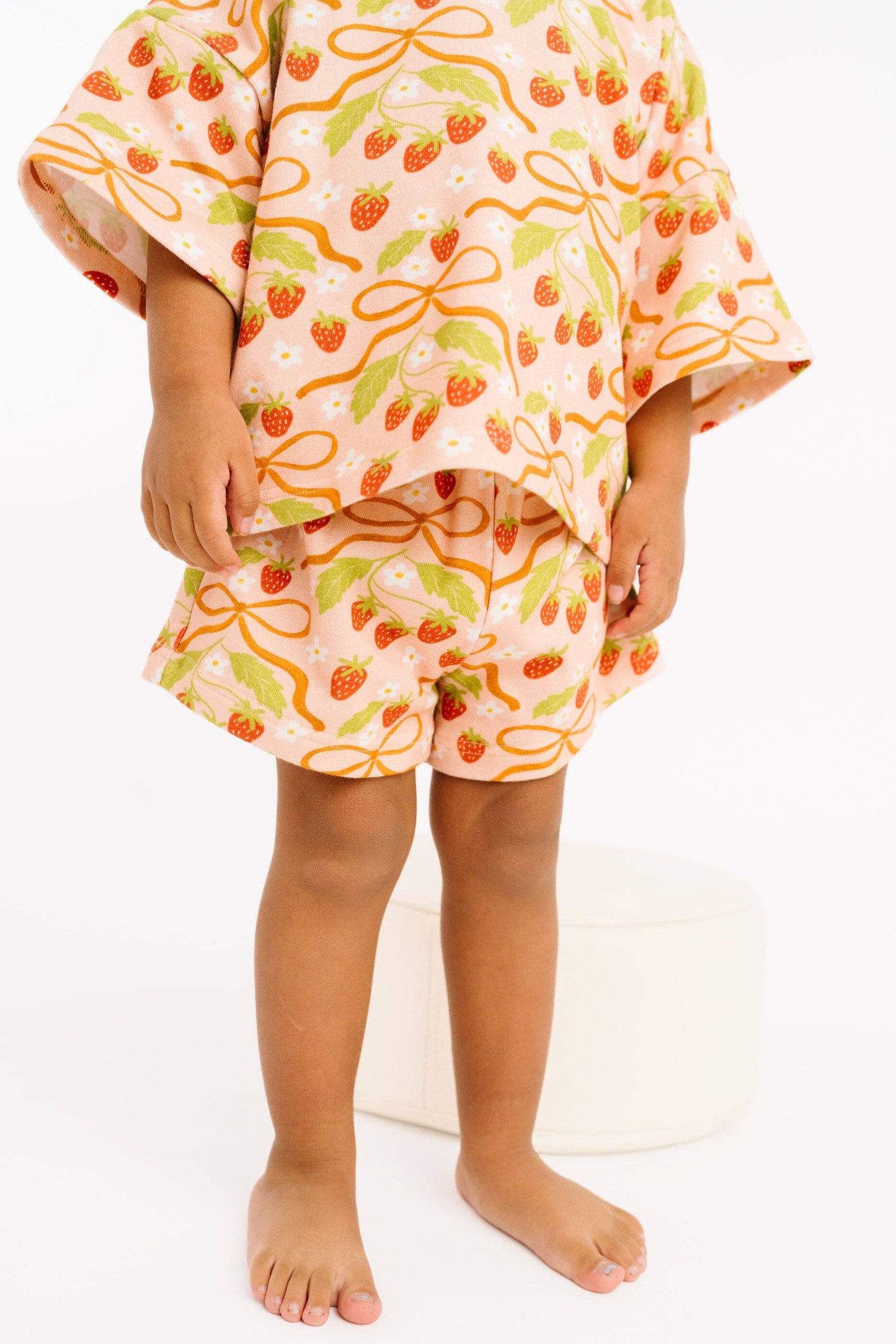 Sweet Strawberry Slouchy Set