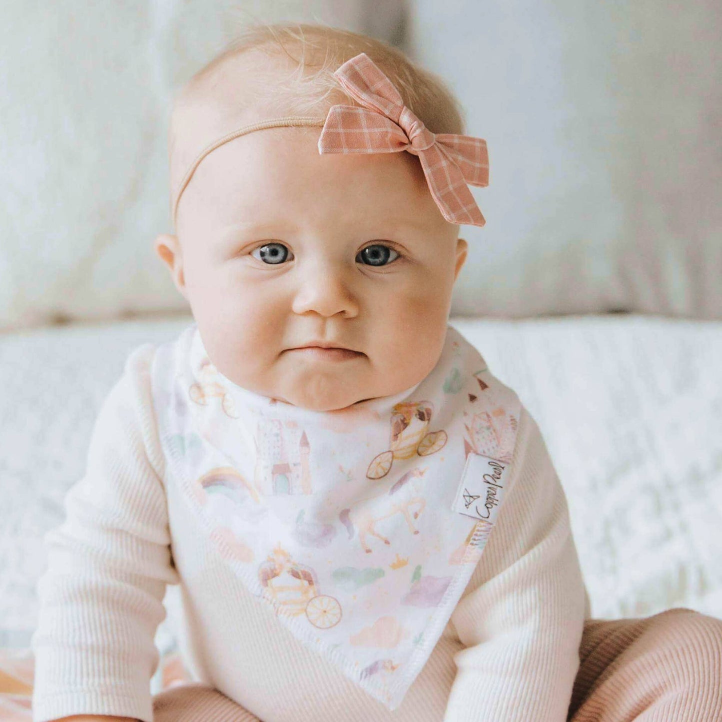 4 Pack Baby Bandana Bibs - Enchanted
