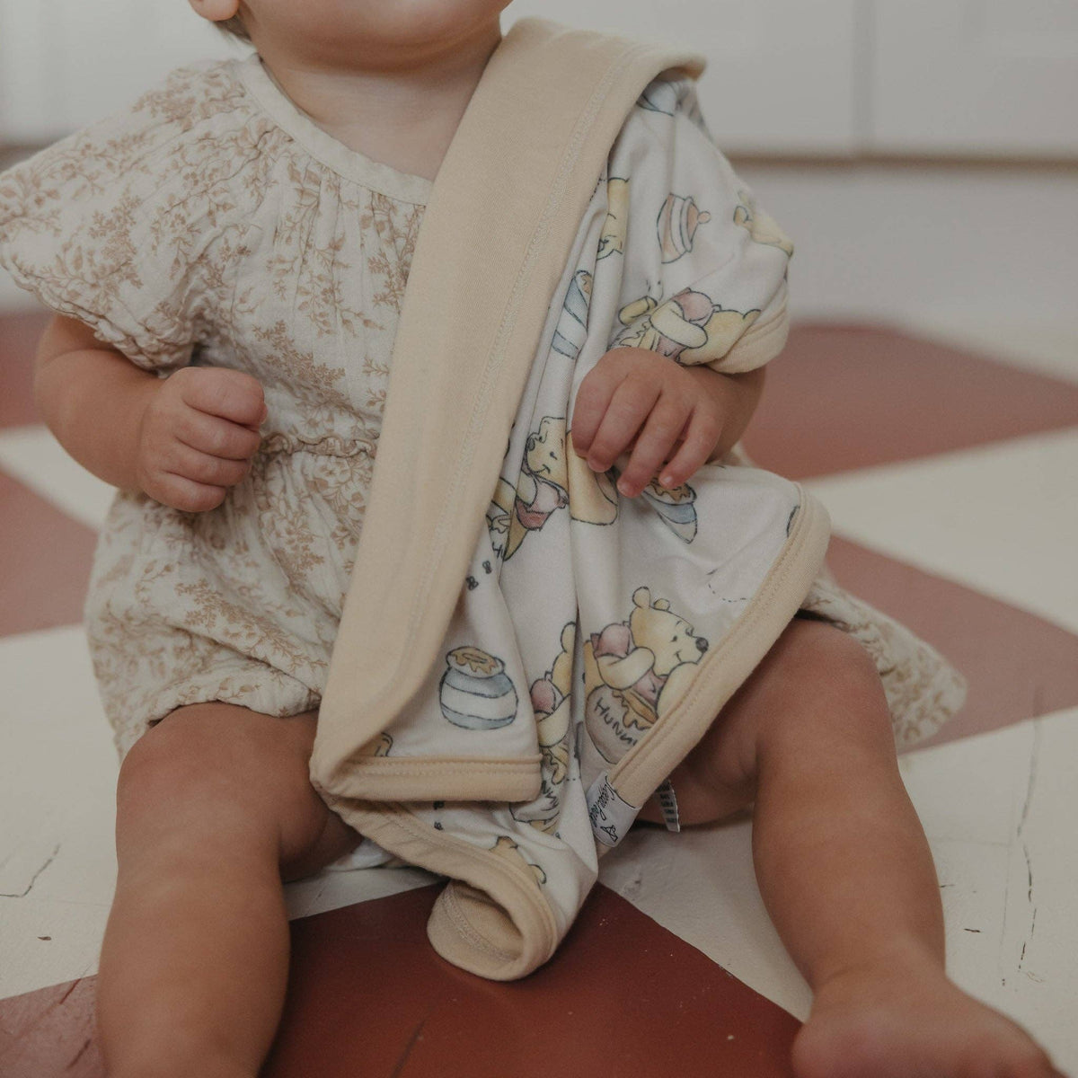 Three-Layer Security Blanket Set - Hunny