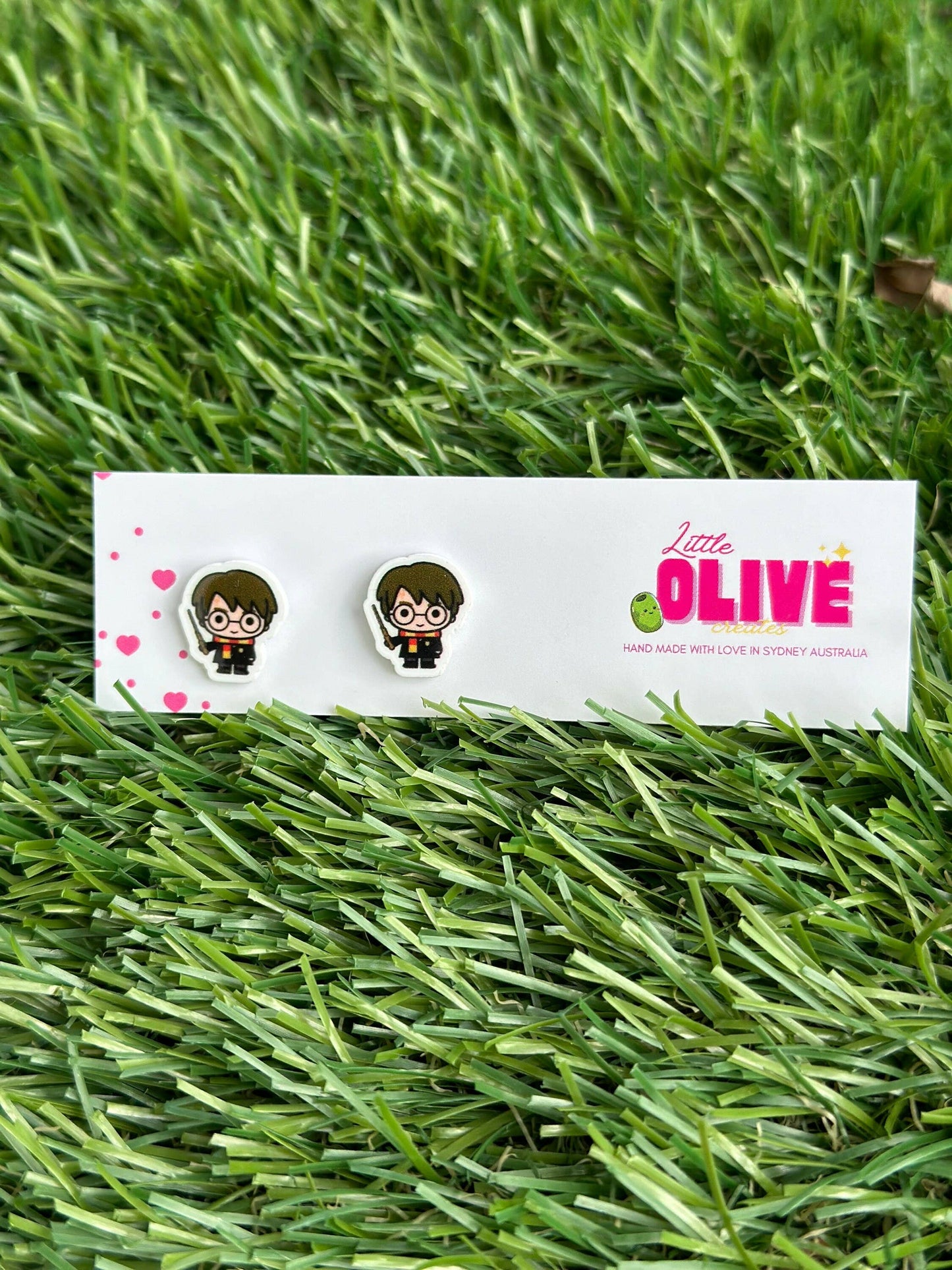 Wizarding World Stud Earrings - Perfect for Potter Fans!