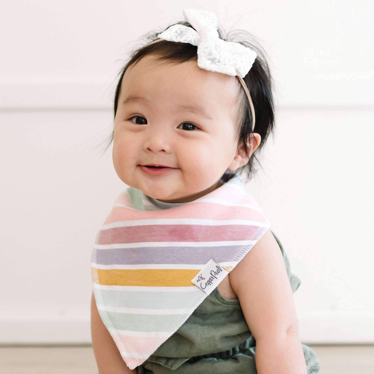 4 Pack Baby Bandana Bibs - Hope