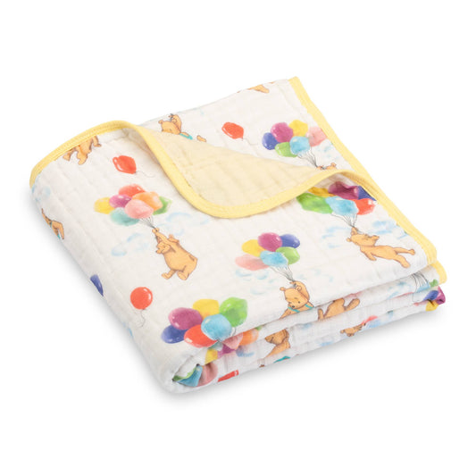 Muslin Quilt Baby & Kids Blanket Up Up Up and Bear