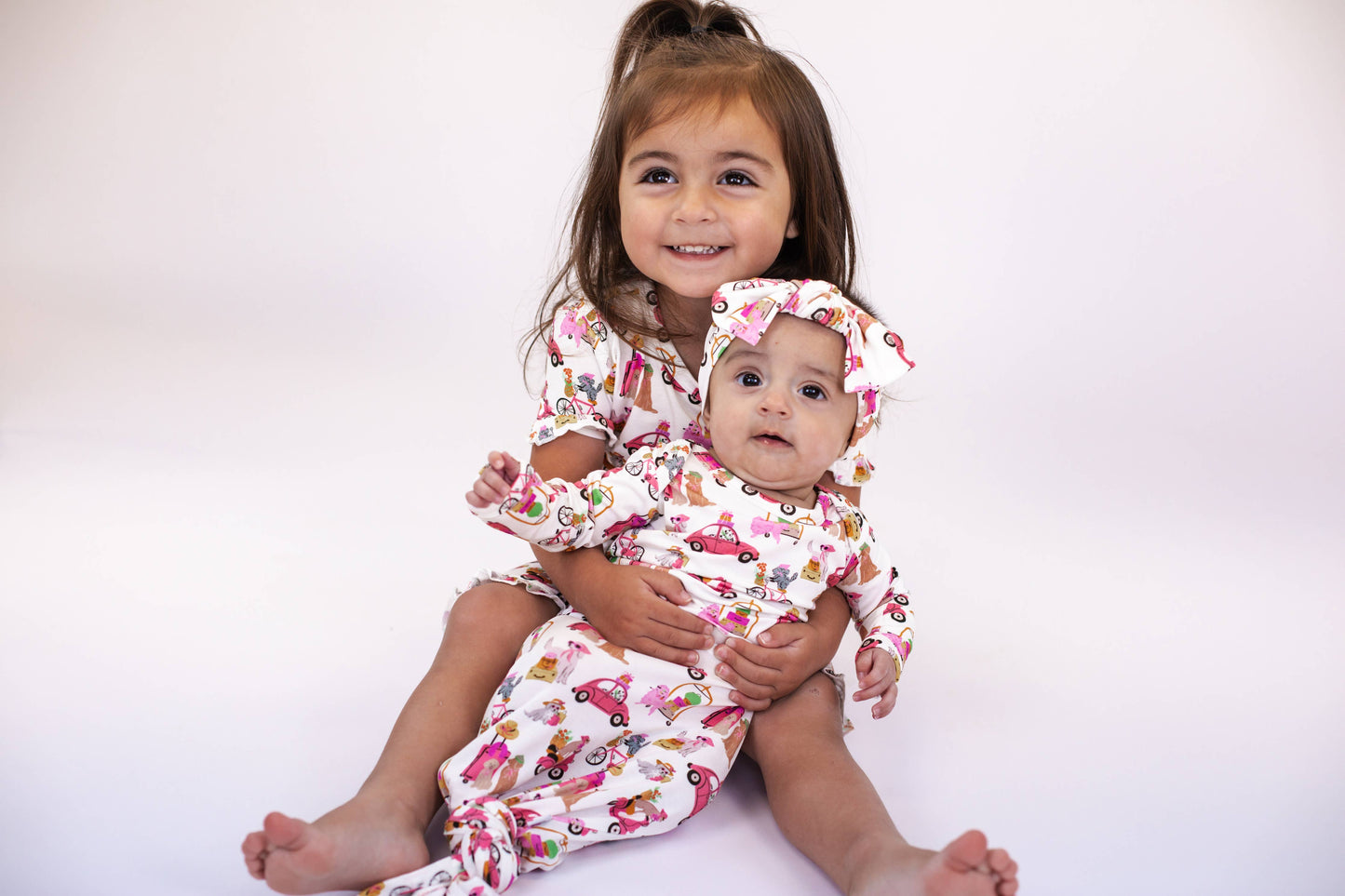 Knotted Infant Gown - Puppy Chic