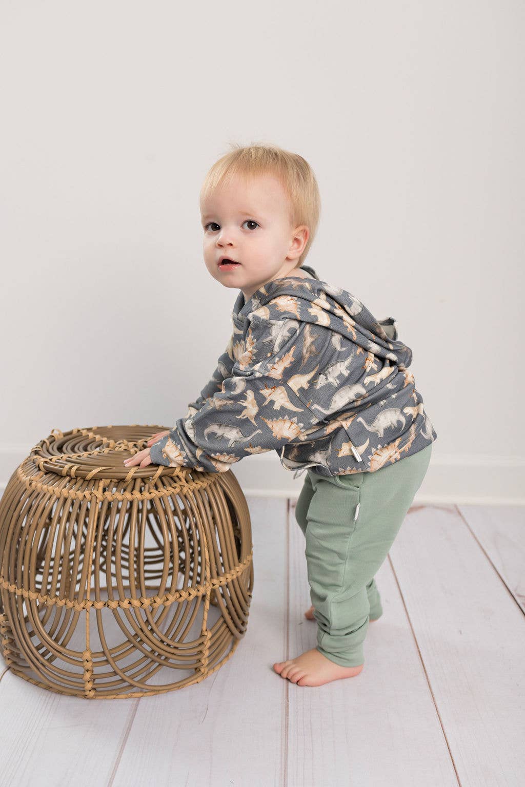 Kids Bamboo Mint Jogger Pants