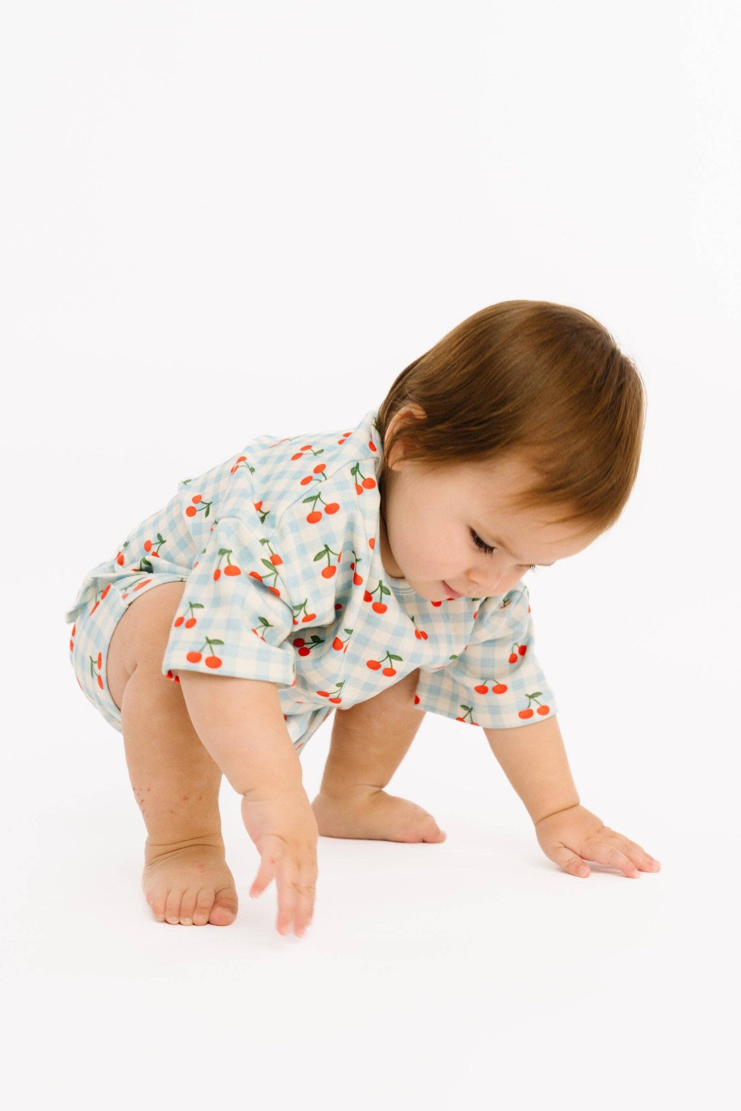 Cherry Picnic Slouchy Set