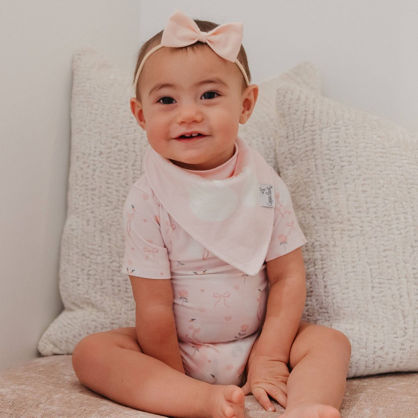 4 Pack Baby Bandana Bibs - Katerina